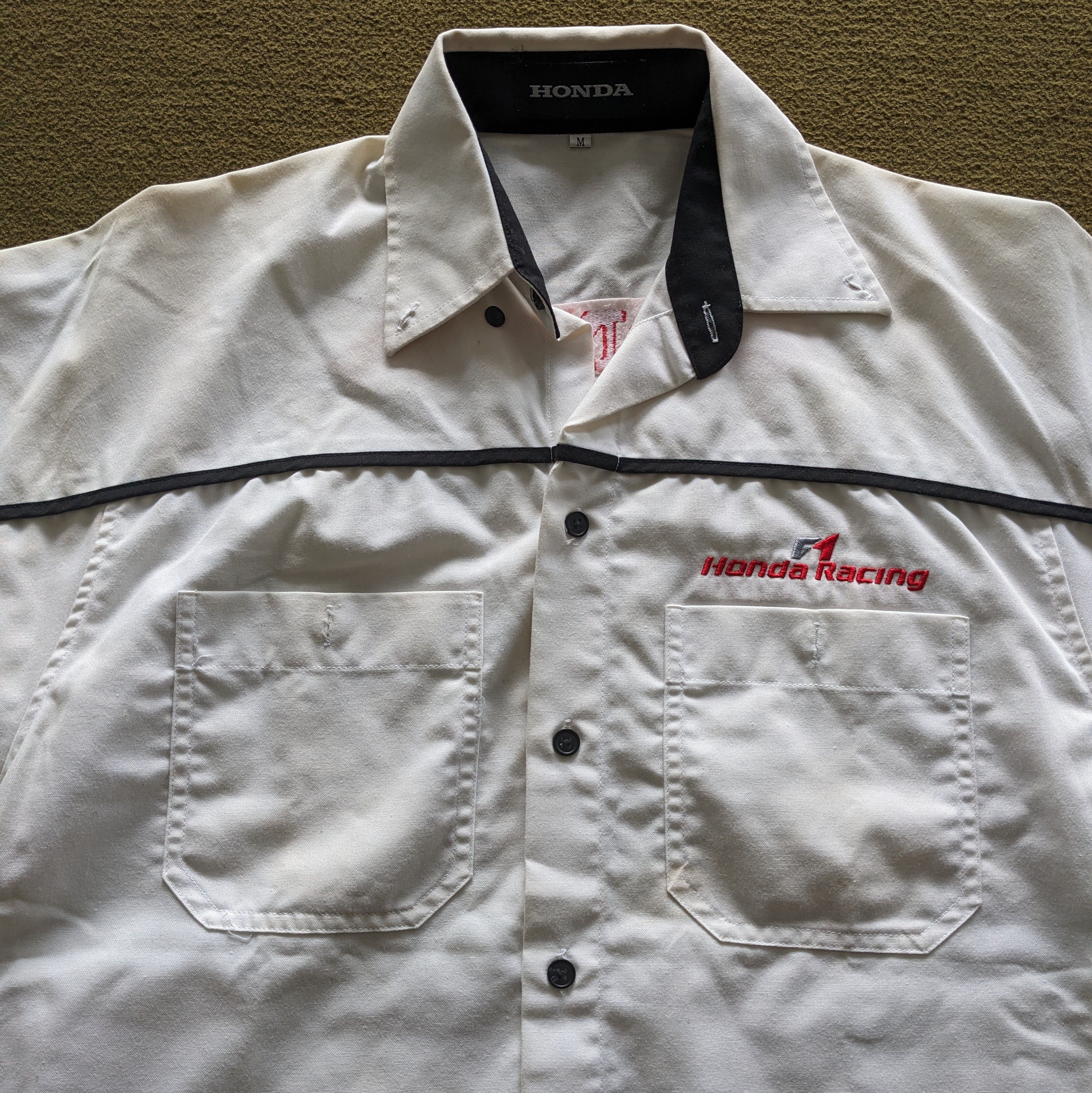 Vintage Vintage HONDA Motorsports Racing Shirts Size US M / EU 48-50 / 2 - 4 Thumbnail