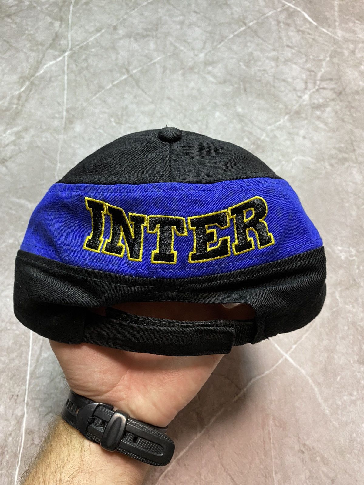 Vintage Vintage Inter Milan Cap Hat PSG Newcastle Manchester Size ONE SIZE - 6 Thumbnail