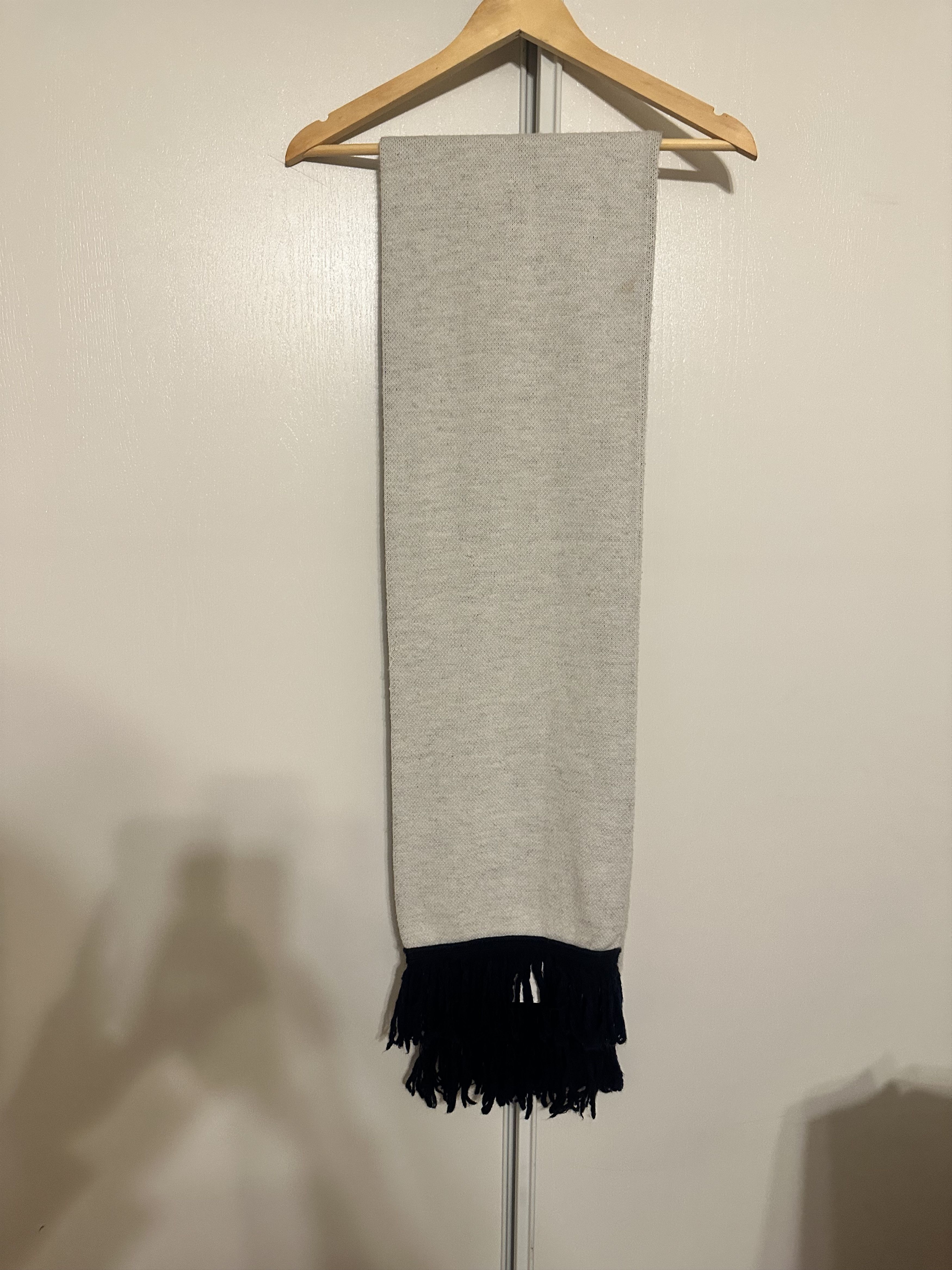 Off-White Off White gray and dark blue thick scarf Size ONE SIZE - 2 Thumbnail