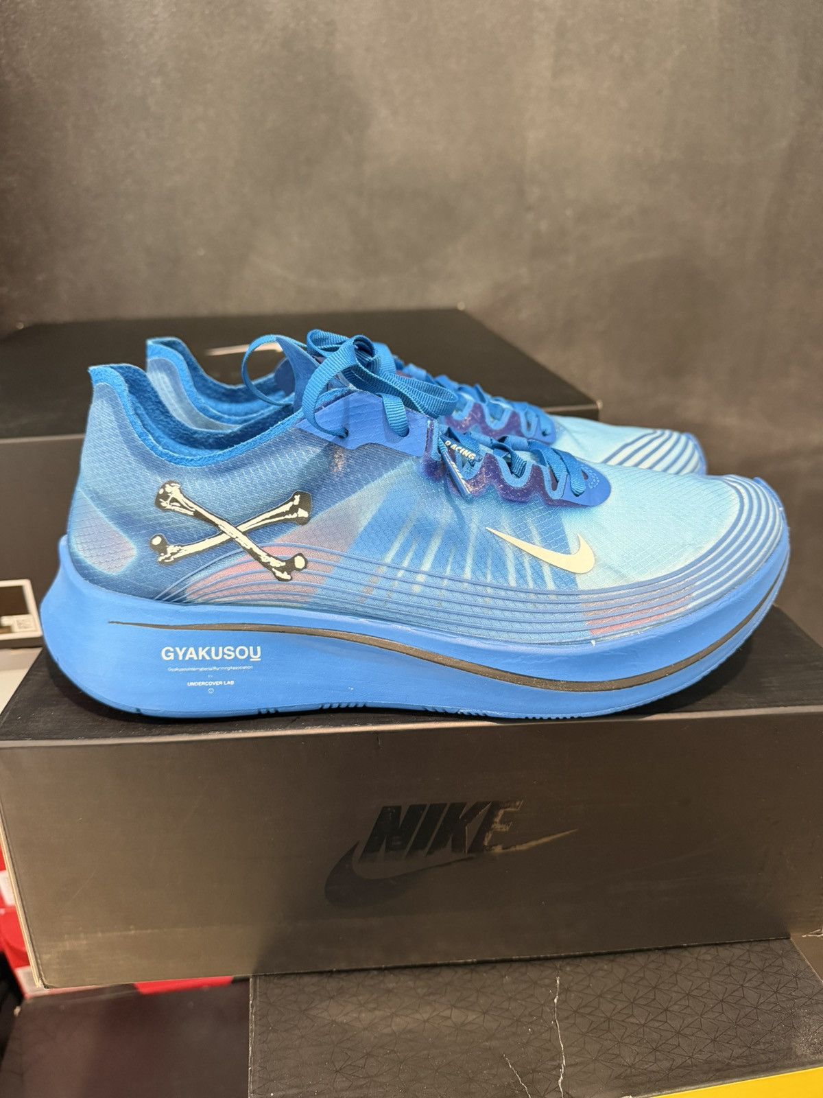 Nike Gyakusou Undercover x Zoom Fly SP Blue Nebula Size 11.5