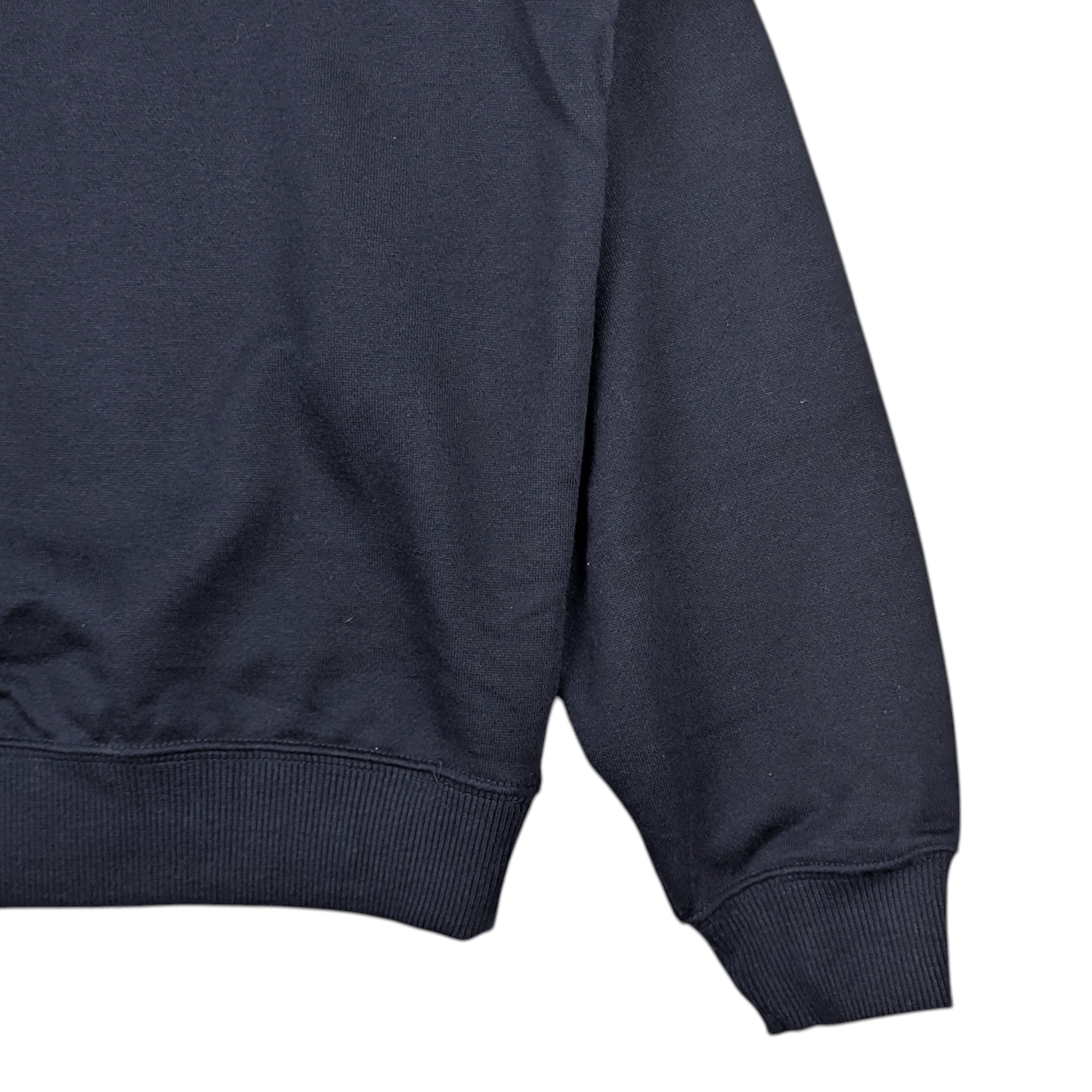 Uniqlo Vintage 90's UNIQLO Dark Blue Plain Sweatshirts Jumper Size US M / EU 48-50 / 2 - 6 Thumbnail