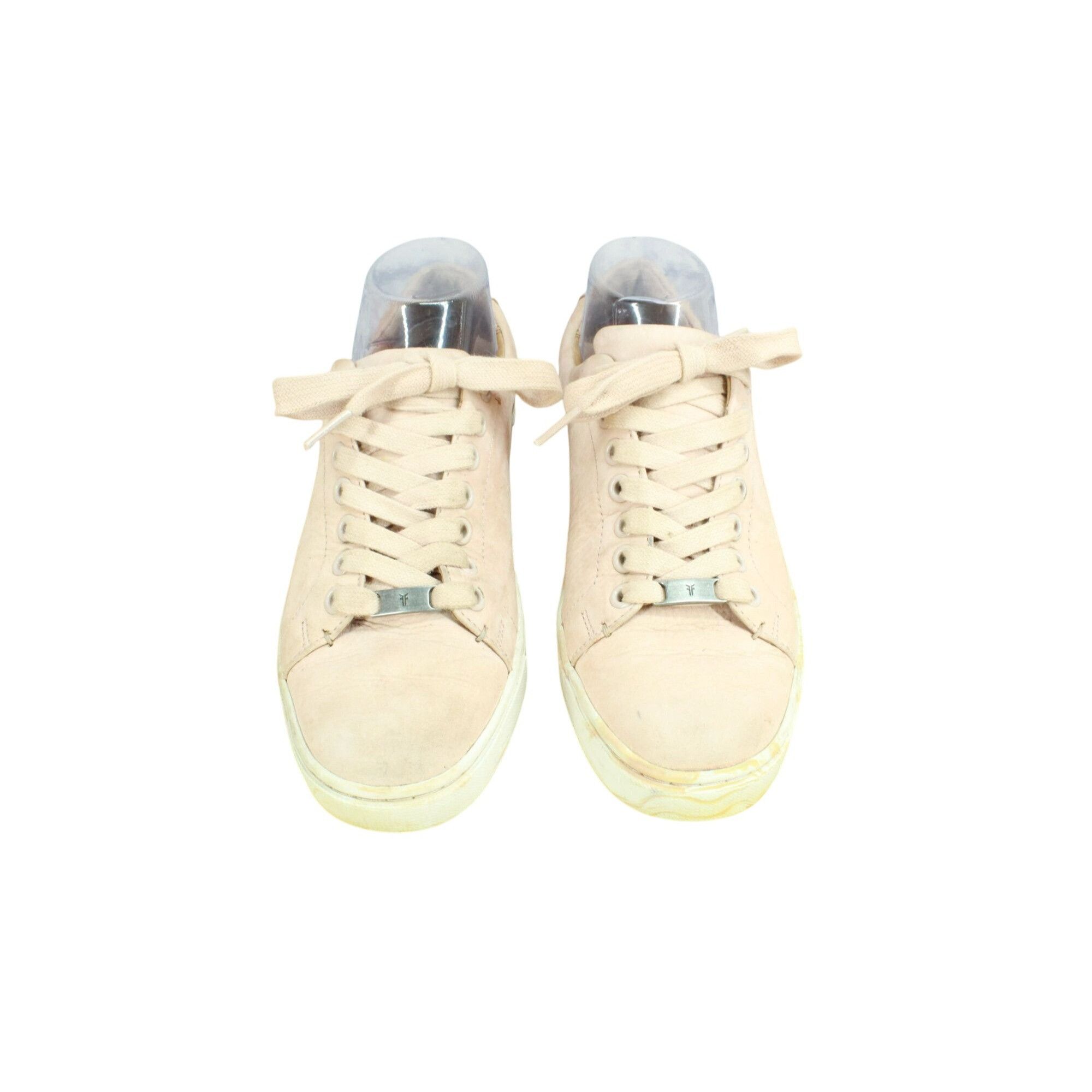 Frye Frye Blush Pink Ivy Leather Low Sneakers Size US 7.5 / IT 37.5 - 5 Thumbnail