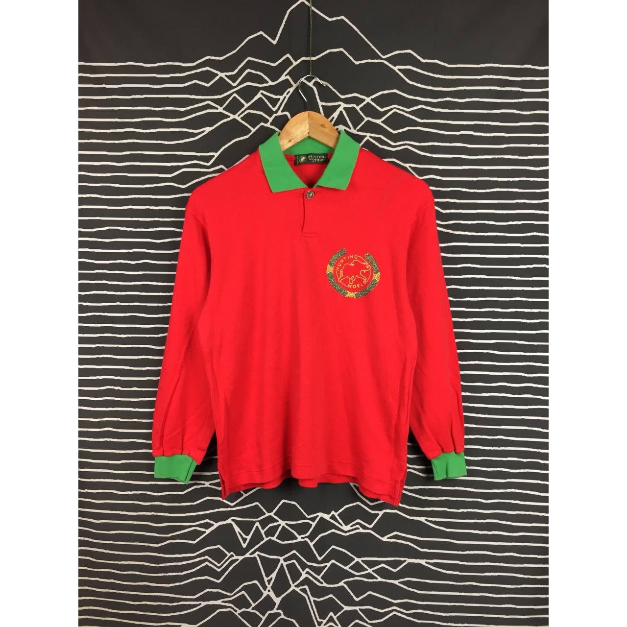 Other Hunting World New York Made In Italy Longsleeve Polo Tee Size US S / EU 44-46 / 1 - 2 Thumbnail