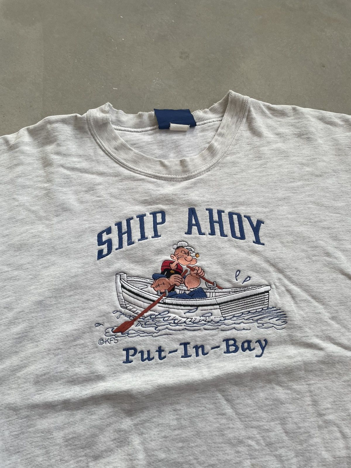Cartoon Network × Vintage VINTAGE POPEYE EMBROIDERY SWEATSHIRT Size US XL / EU 56 / 4 - 2 Thumbnail
