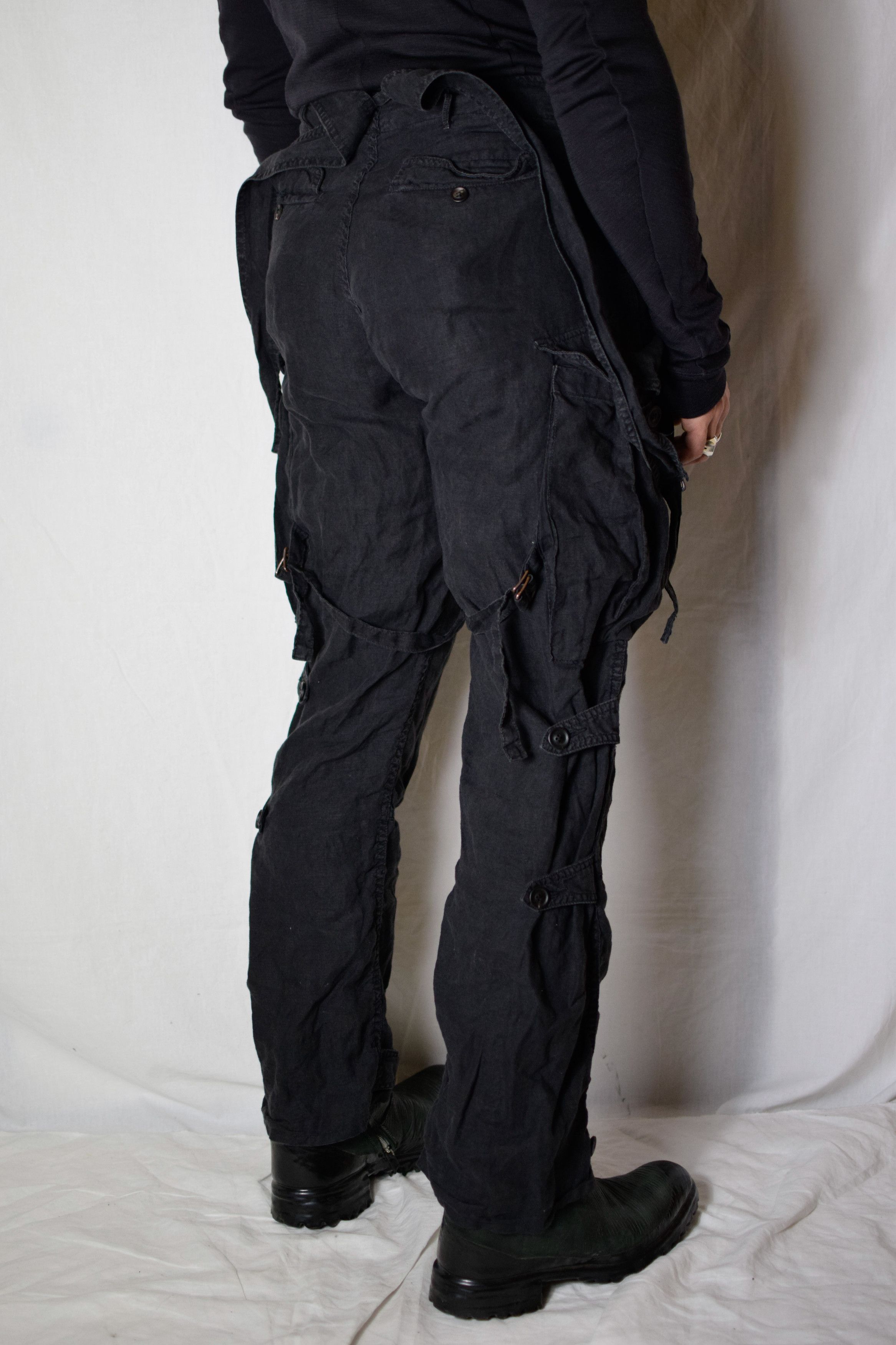 Julius Julius SS08 Suspender Gasmask Pants Size US 30 / EU 46 - 6 Thumbnail