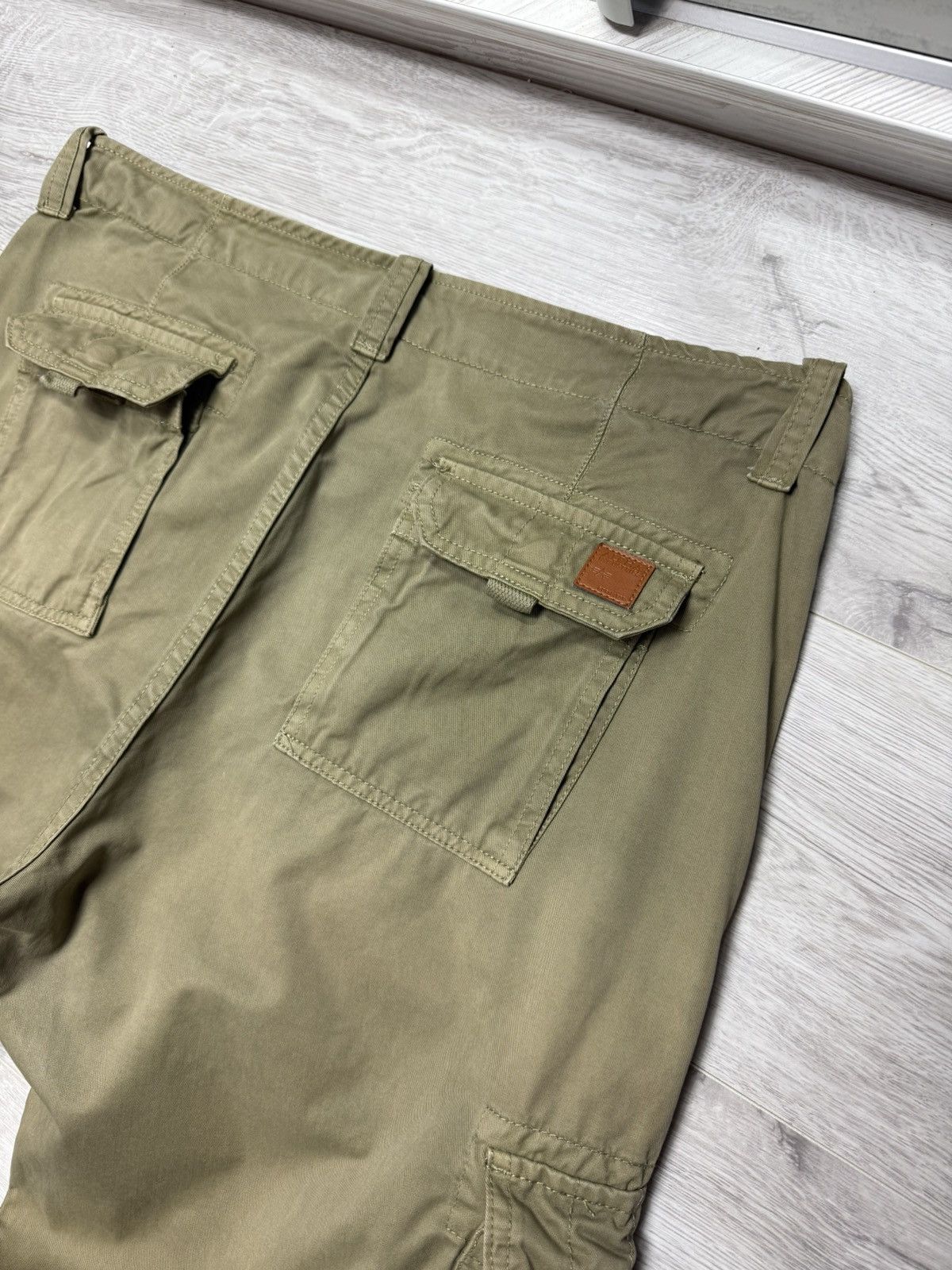 Alpha Industries Alpha Industries Olive Tactical Cargo Pants Military Style Size US 36 / EU 52 - 11 Thumbnail