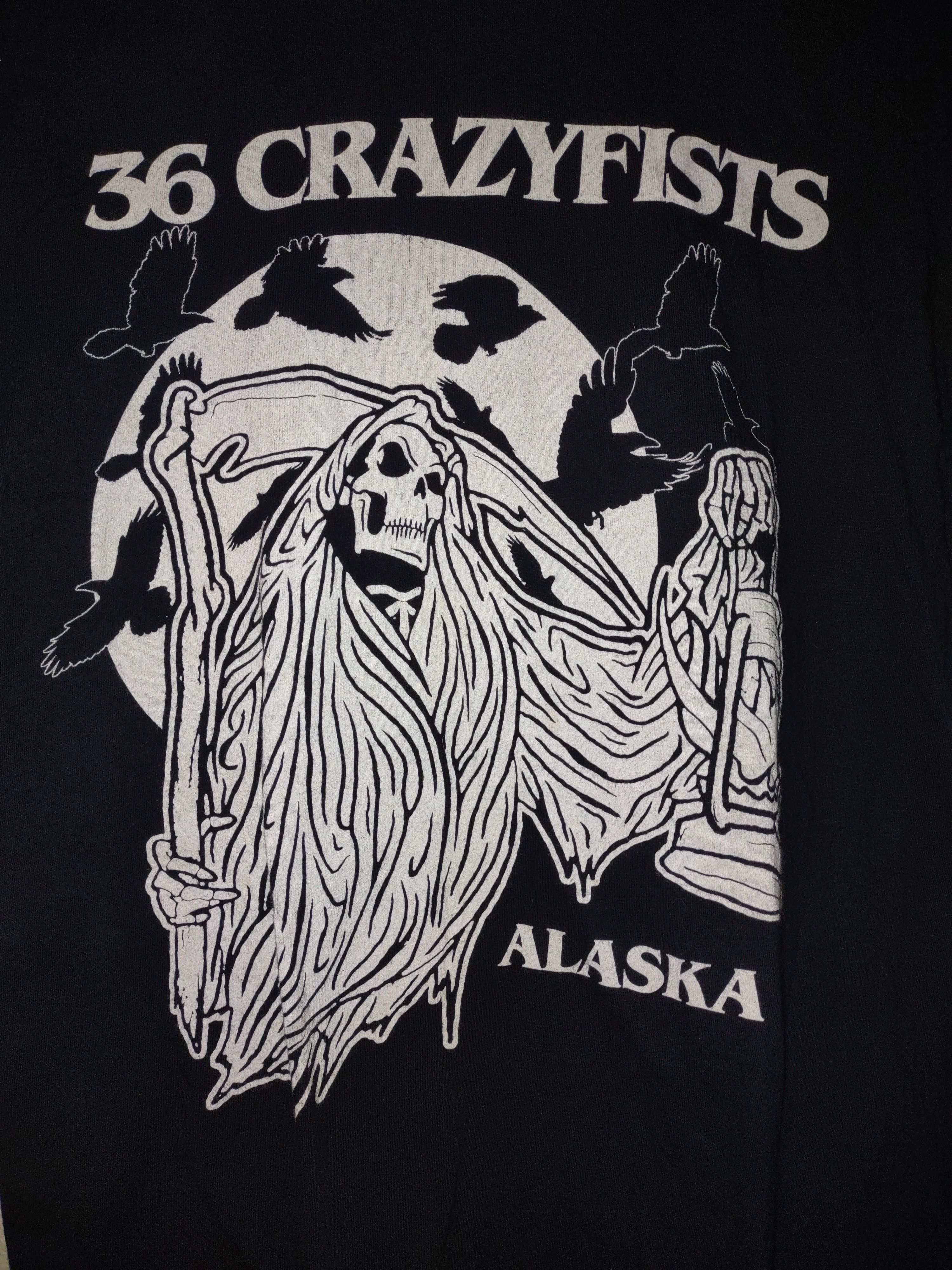 Band Tees 36 Crazyfists reaper shirt Size US M / EU 48-50 / 2 - 4 Thumbnail