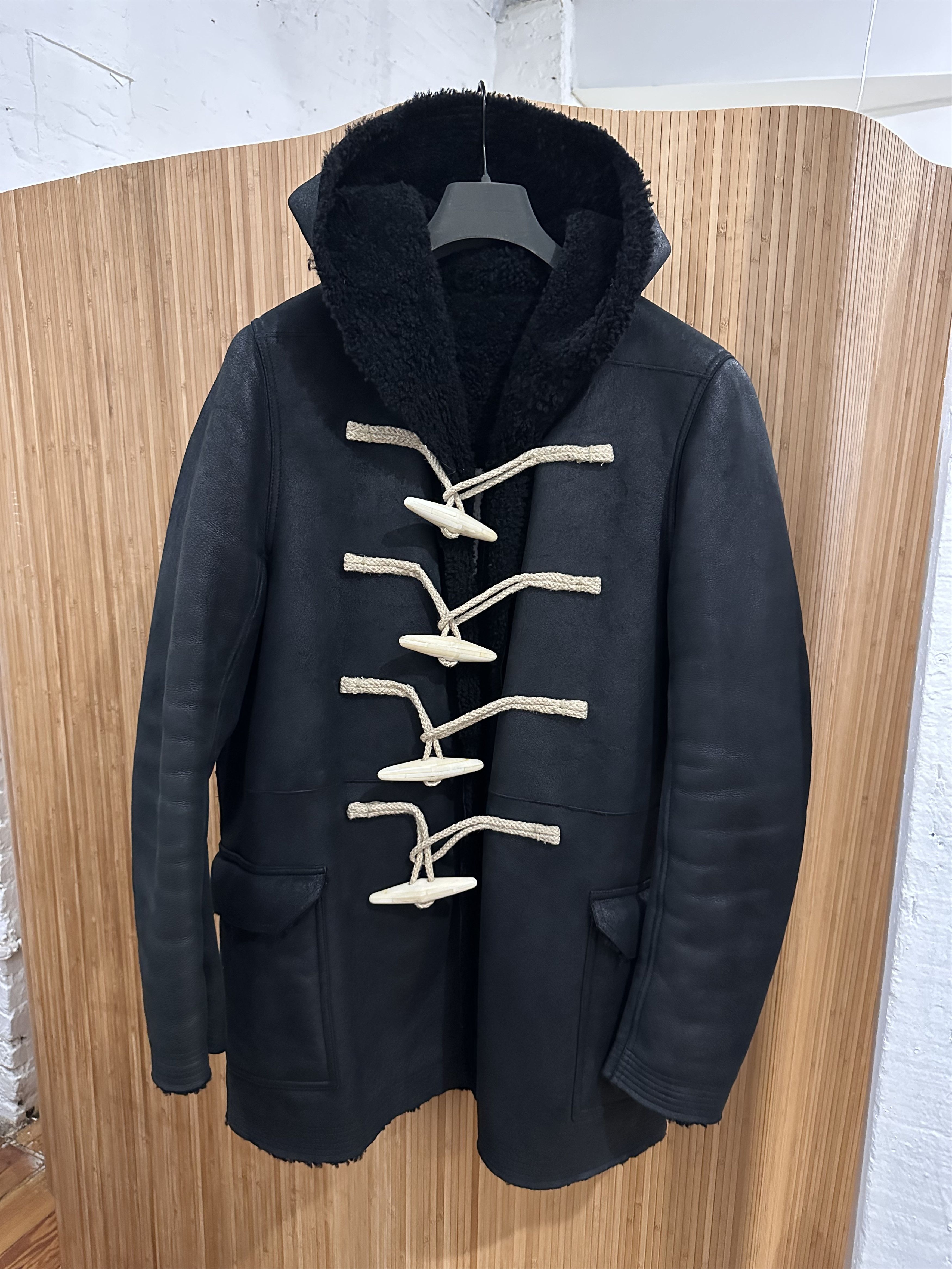 Rick Owens RIck Owens 17FW GLITTER Shearling Duffle Coat Size US L / EU 52-54 / 3 - 1 Thumbnail