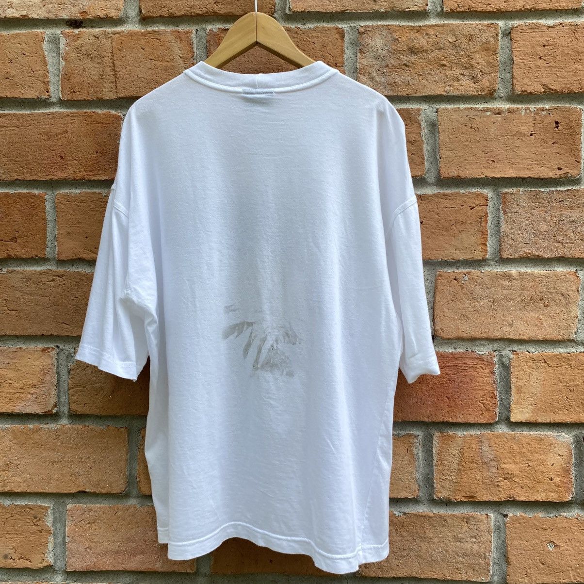 Versace VERSACE White Logo Print Crewneck Tee Size US M / EU 48-50 / 2 - 8 Thumbnail