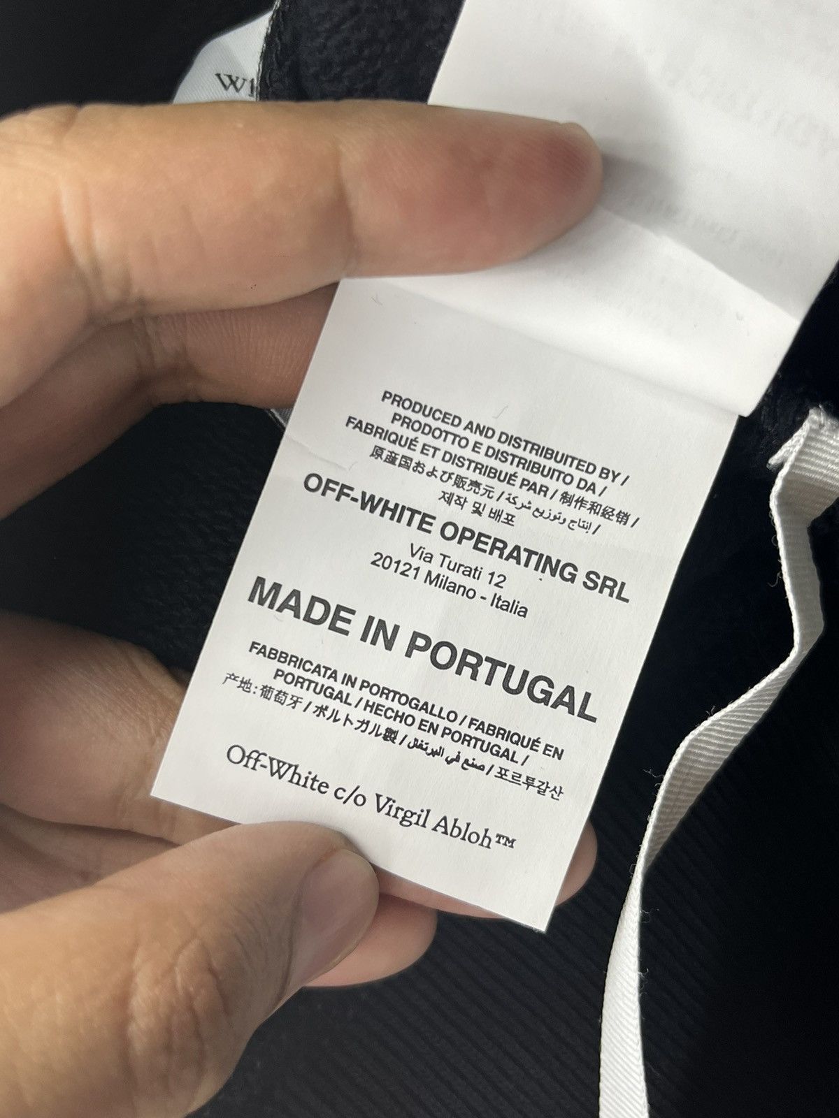 Off-White OFF WHITE BY VIRGIL ABLOH BLACK CARAVAGGIO ARROW HOODIE Size US L / EU 52-54 / 3 - 11 Thumbnail