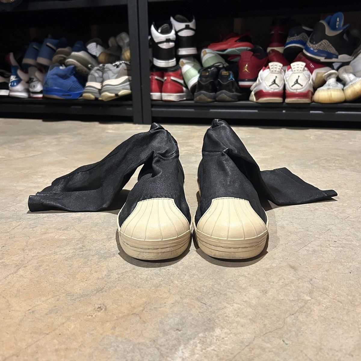 Adidas × Rick Owens Rick Owens SS15 Faun Adidas Superstar Leather Boot US 11.5 Size US 11.5 / EU 44-45 - 7 Thumbnail