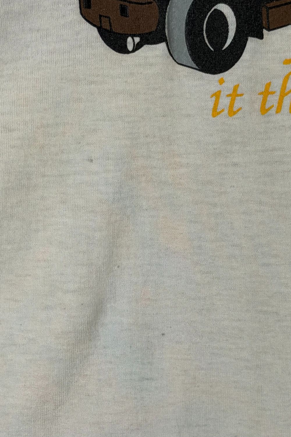 Fruit Of The Loom UPS Promo Tee - “As sure as taking it there yourself” FOTL Size US XXL / EU 58 / 5 - 12 Thumbnail