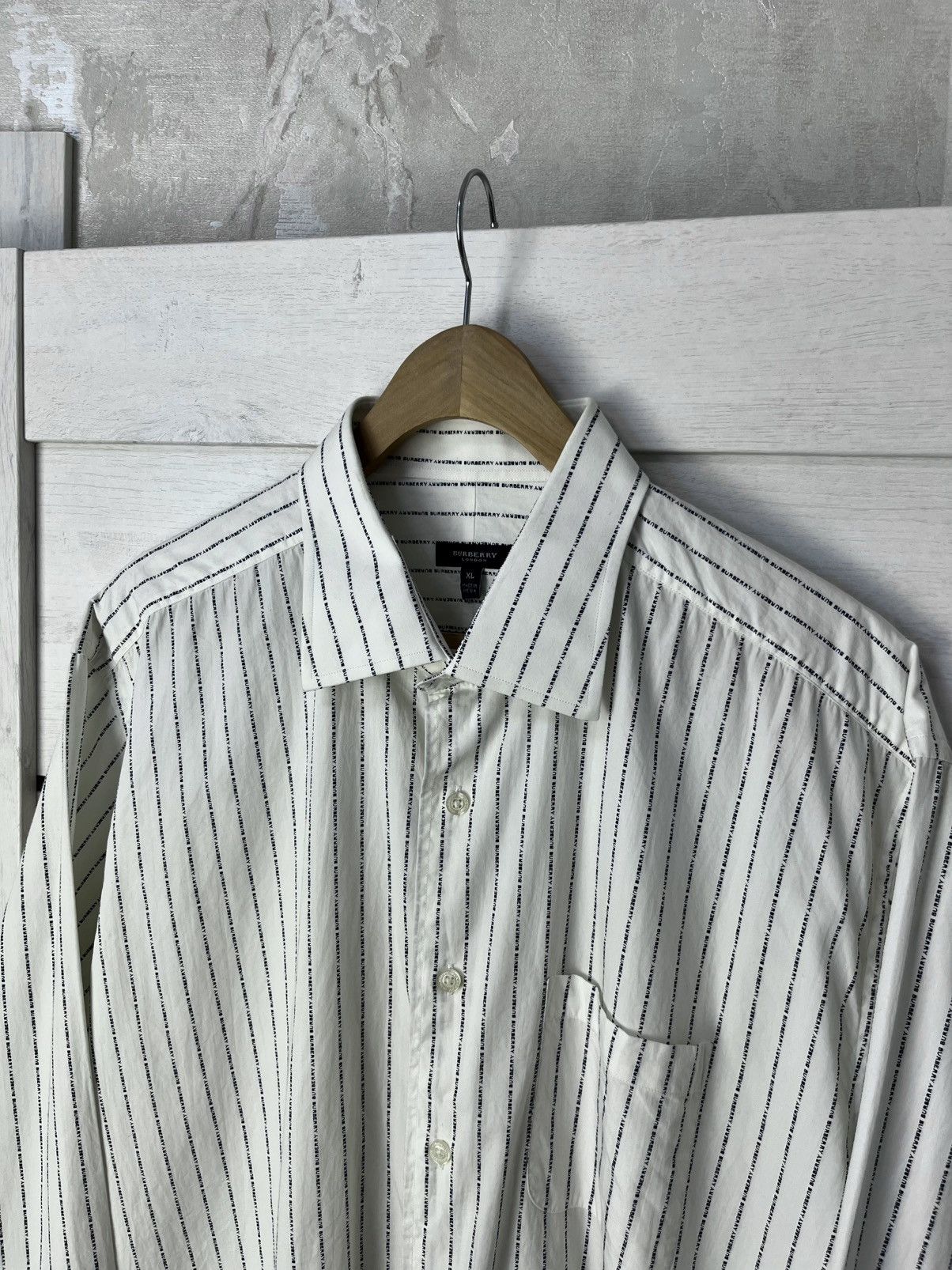Burberry Vintage Burberry Monogram Shirt Button Ups Nova Check Rare Size US XL / EU 56 / 4 - 13 Thumbnail