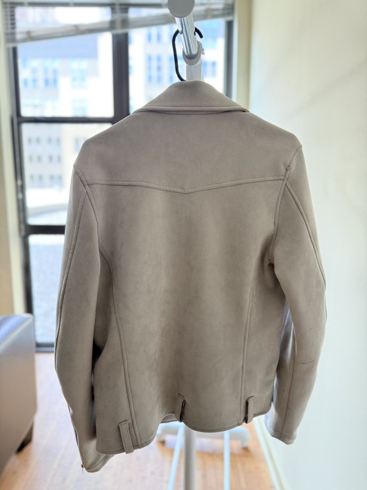 semanticdesign Semantic Design White Biker Jacket Size US M / EU 48-50 / 2 - 2 Thumbnail