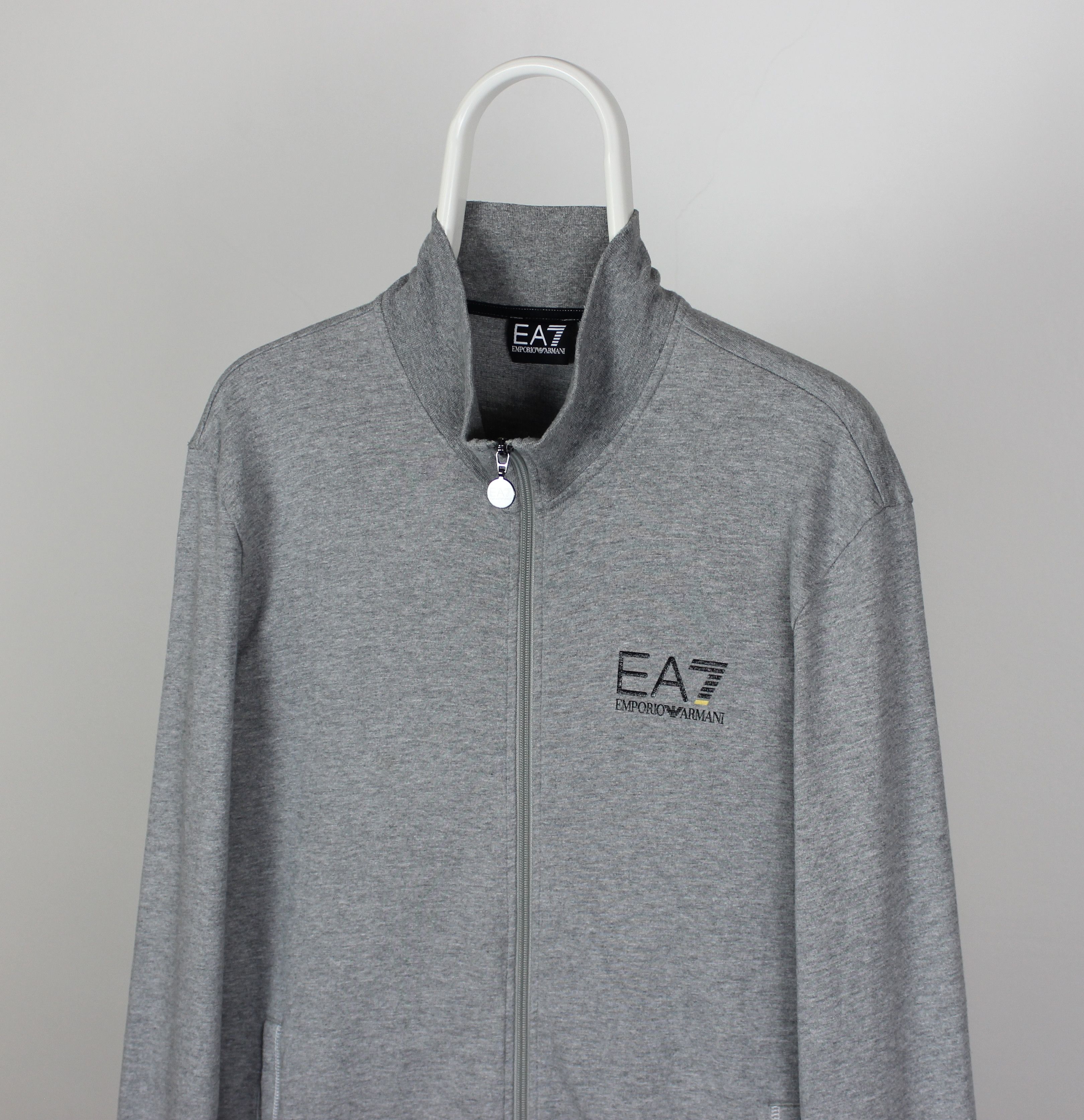Emporio Armani EA Emporio Armani sweatshirt men zip L XL gray Size US XL / EU 56 / 4 - 1 Thumbnail