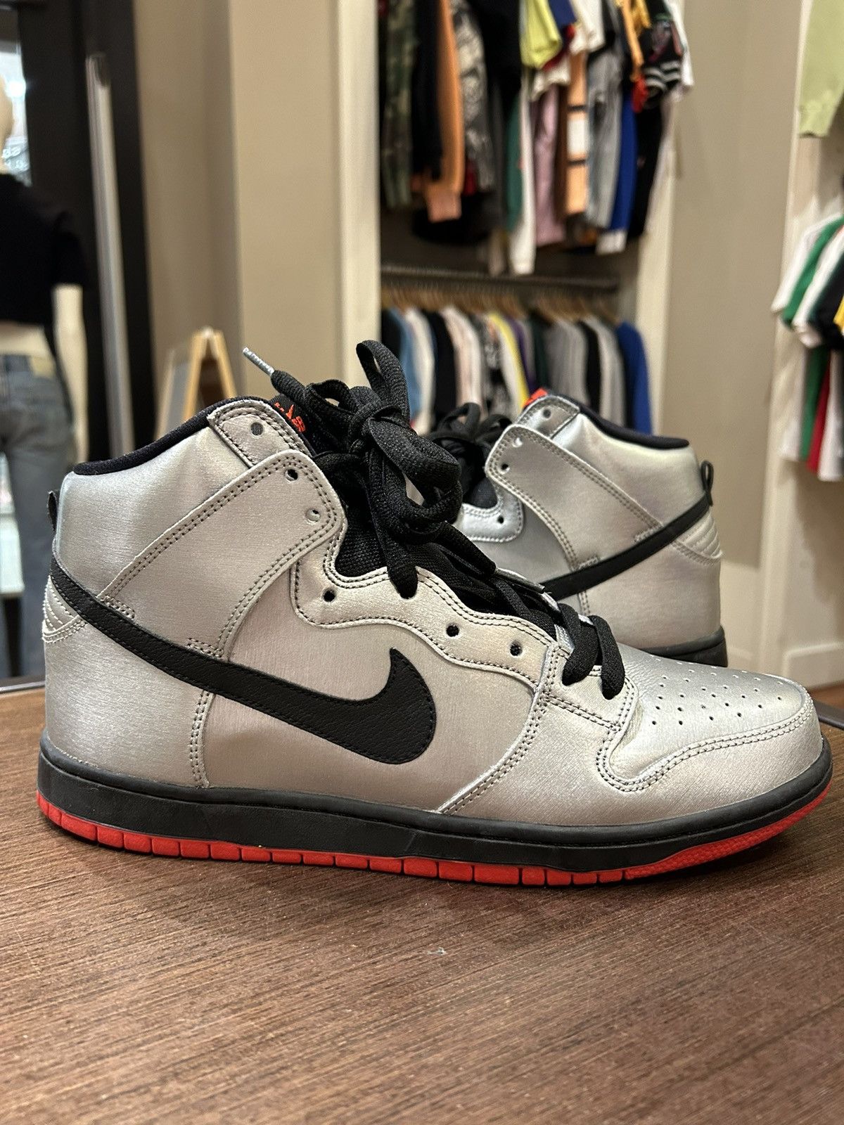 Nike Nike SB Dunk High Steel Reserve | Grailed