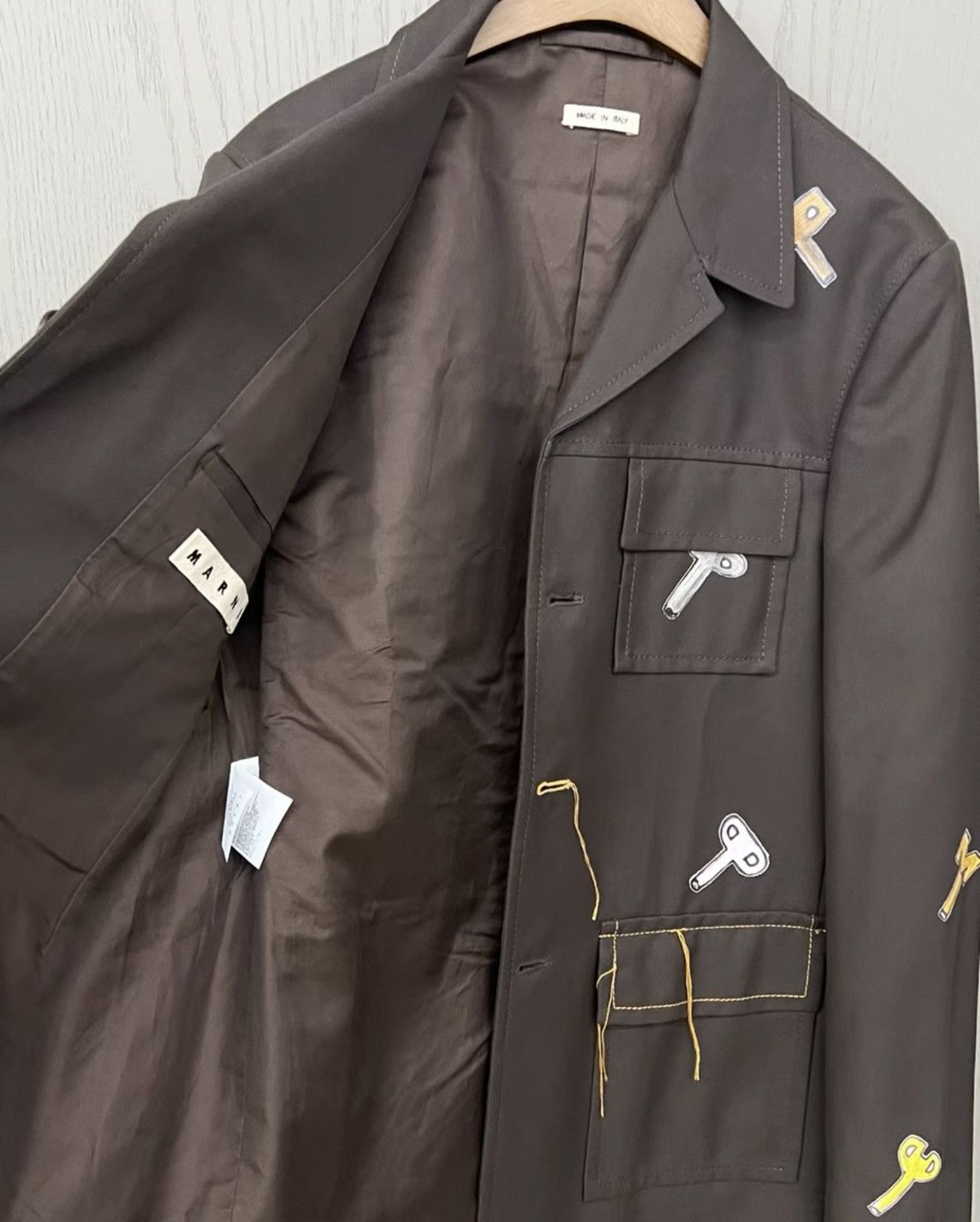Marni Marni Playful Workwear Jacket 18SS Size US M / EU 48-50 / 2 - 2 Thumbnail