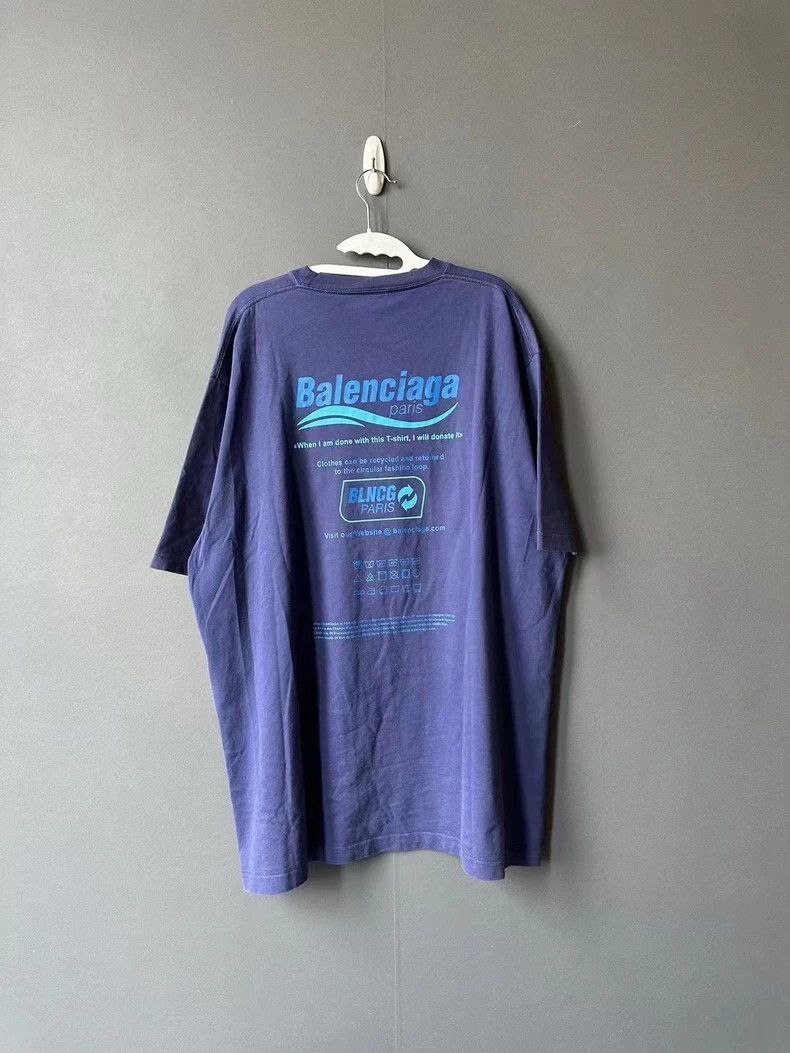Balenciaga Balenciaga Nvironment-friendly coke short sleeve 2503-Nexta Size US XS / EU 42 / 0 - 2 Thumbnail