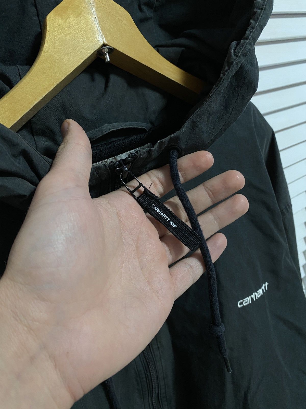 Carhartt × Vintage 🖤 Carhartt faded black hooded jacket vintage streetwear hype Size US XL / EU 56 / 4 - 5 Thumbnail