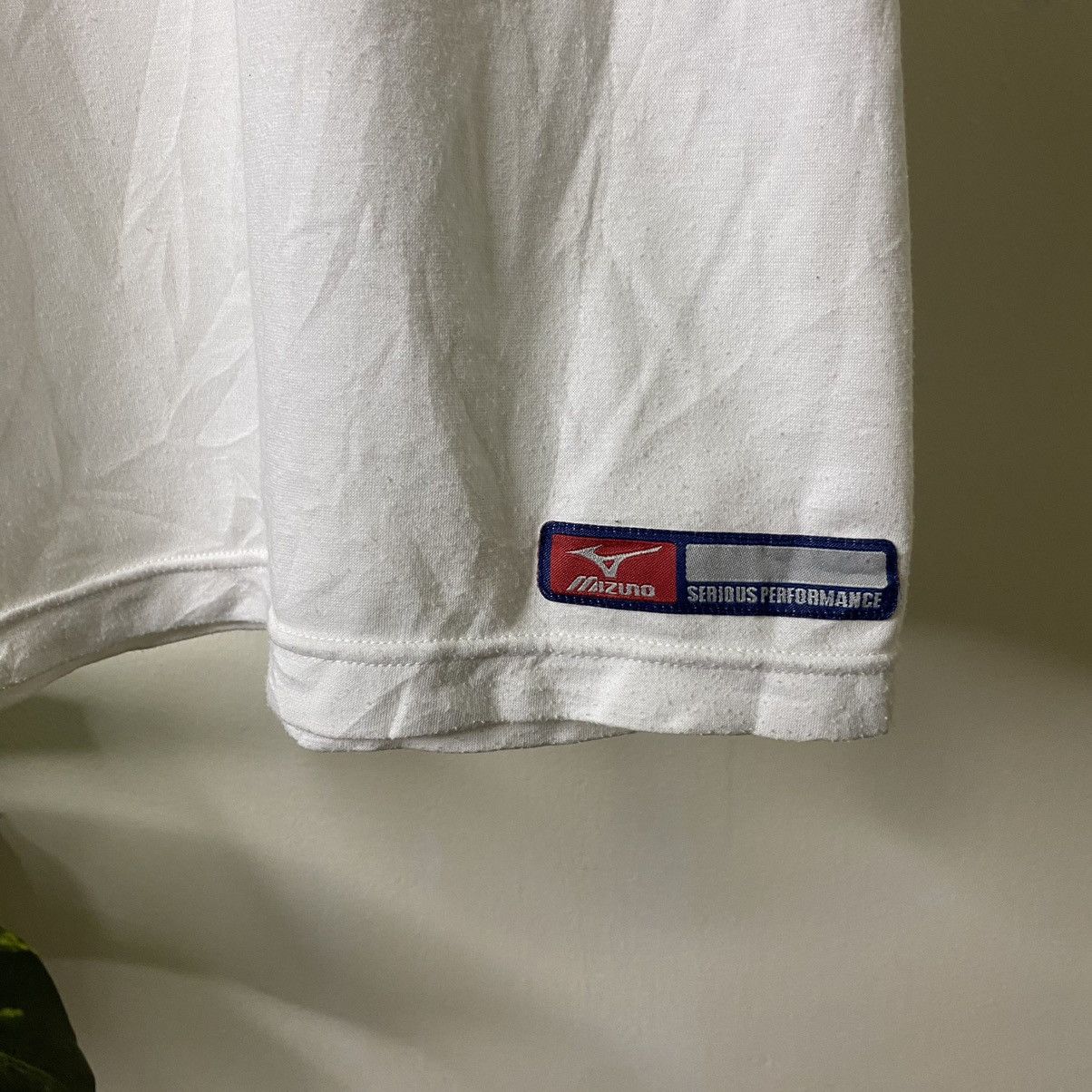 Mizuno Vintage 1990s Mizuno Embroidery Center Logo Tee Size US M / EU 48-50 / 2 - 3 Thumbnail