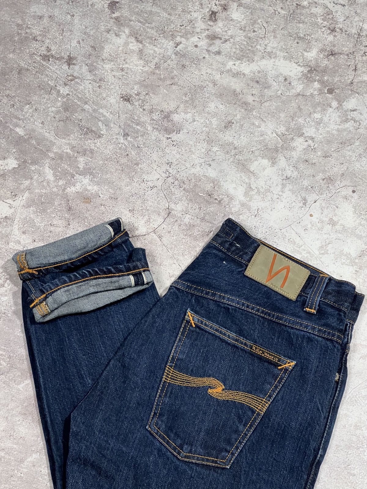 Nudie Jeans Nudie Jeans brute knut selvedge 31/32 Size US 31 - 7 Thumbnail