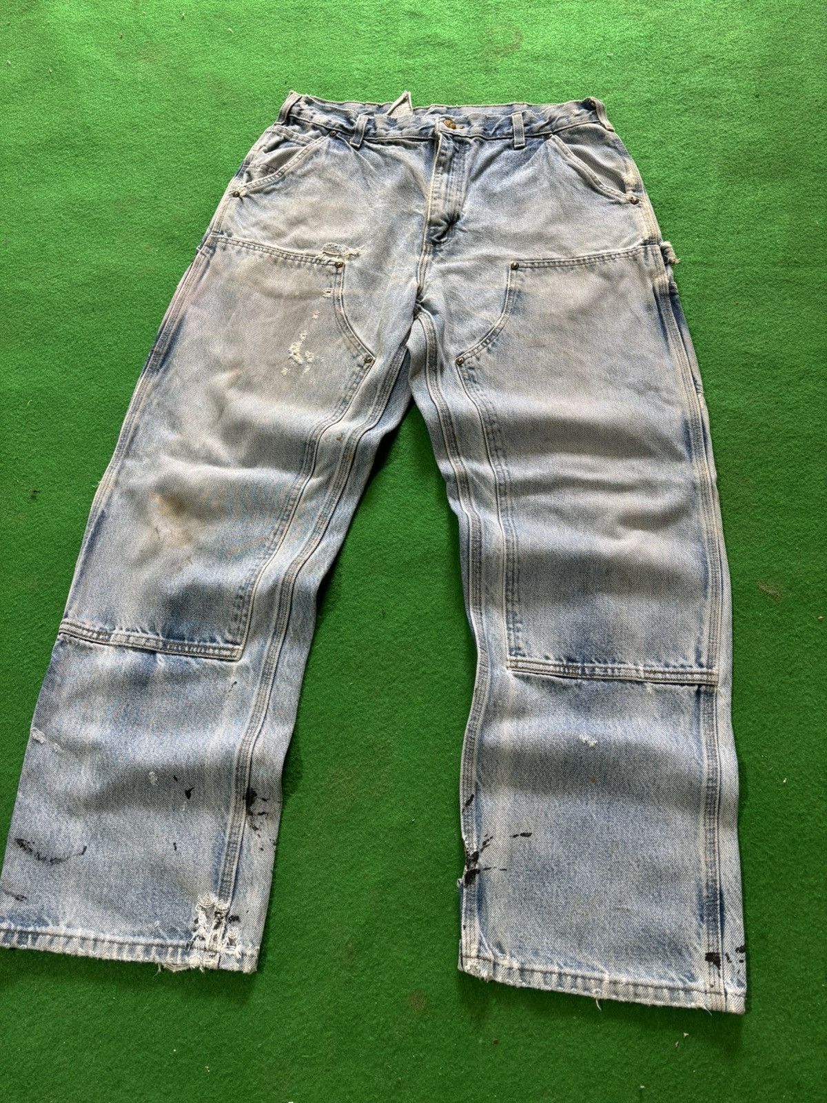 Carhartt × Vintage Carhartt Vintage Doublle Kniee [ B73- DST ] Size US 36 / EU 52 - 2 Thumbnail