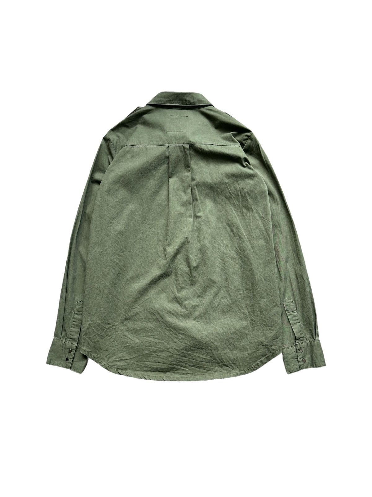 If Six Was Nine 00’s BARAK double pocket army shirt Size US M / EU 48-50 / 2 - 5 Thumbnail