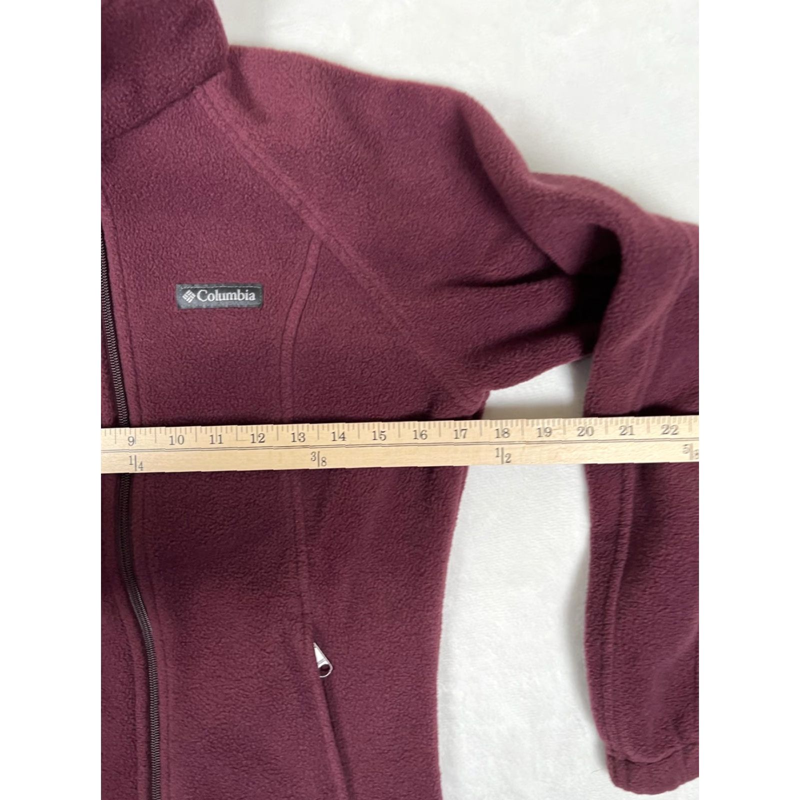 Vintage Columbia Jacket Womens Small Purple Fleece Full Zip Lightweight Casual Outdoors Size S / US 4 / IT 40 - 4 Thumbnail