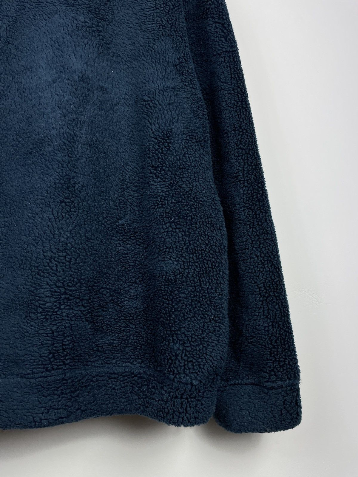 Napapijri Napapijri Fleece Sherpa Jacket 1/4 Zip Pullover Big Logo Size US L / EU 52-54 / 3 - 15 Thumbnail