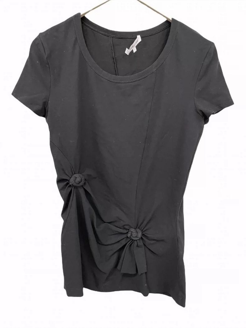 Helmut Lang HELMUT LANG Twisted elastic body-tightening T-shirt Size S / US 4 / IT 40 - 5 Thumbnail