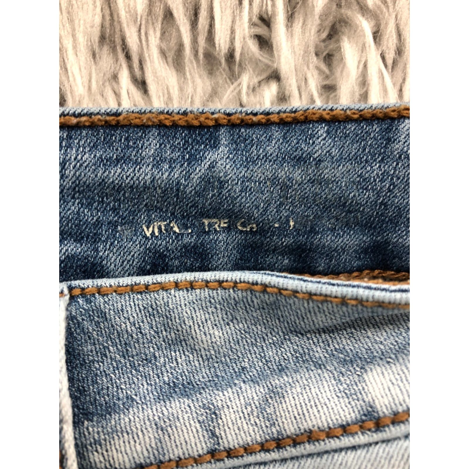 Vintage Natural Reflections Denim Boyfriend Shorts Womens Size 10 Blue Mid Rise 5-Pocket Design Jeans Size 32" / US 10 / IT 46 - 7 Thumbnail