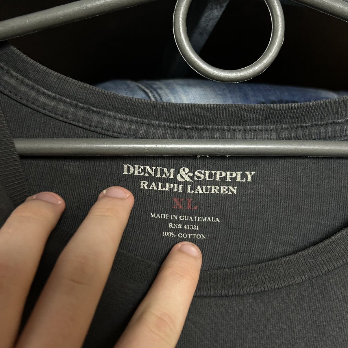Denim & Supply Ralph Lauren Designer Denim & Supply Ralph Lauren big logo y2k tee Size US XL / EU 56 / 4 - 3 Thumbnail