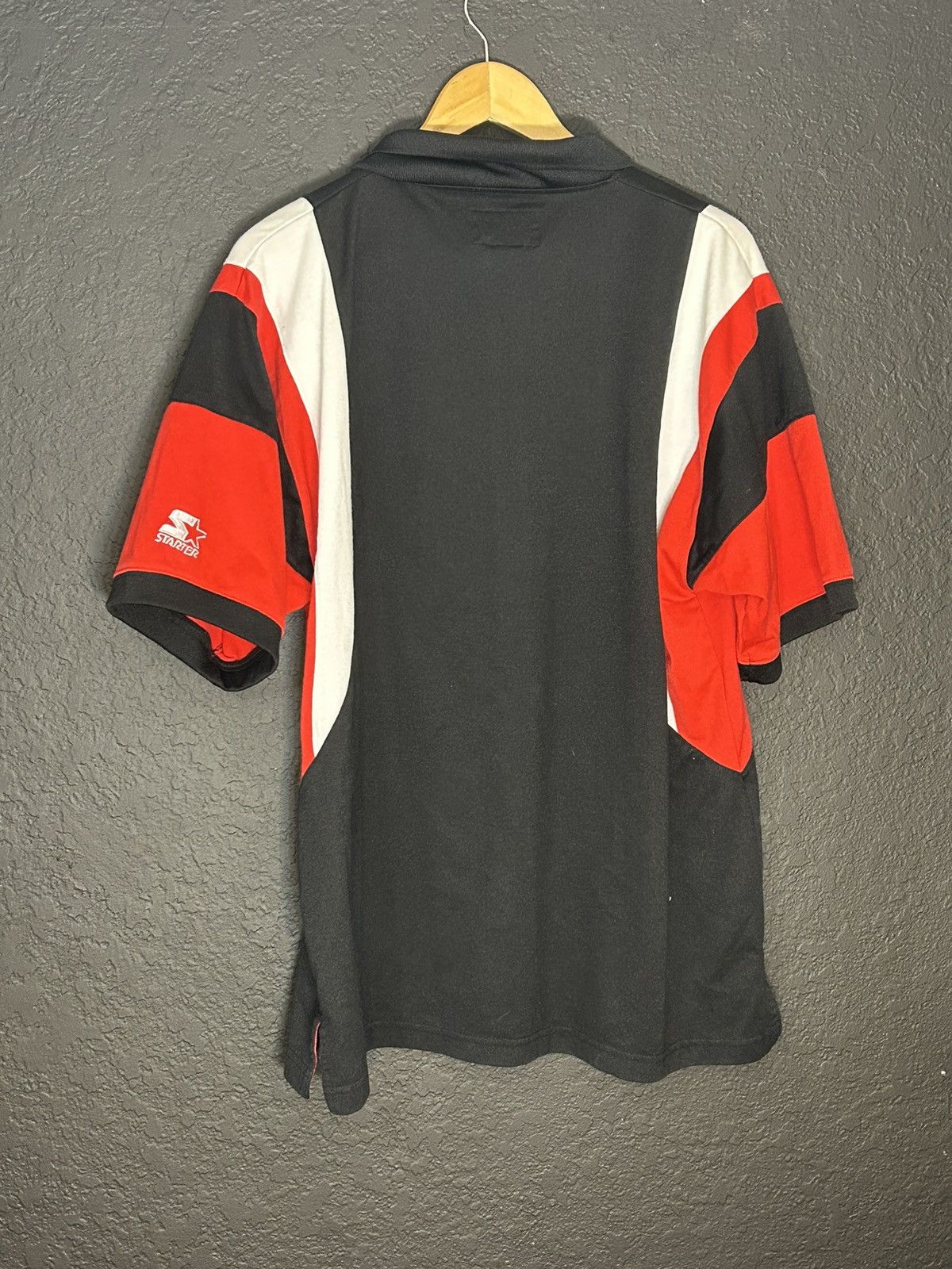 Starter 90s Starters NBA Chicago Bulls Warm Up Shirt Size US L / EU 52-54 / 3 - 6 Thumbnail