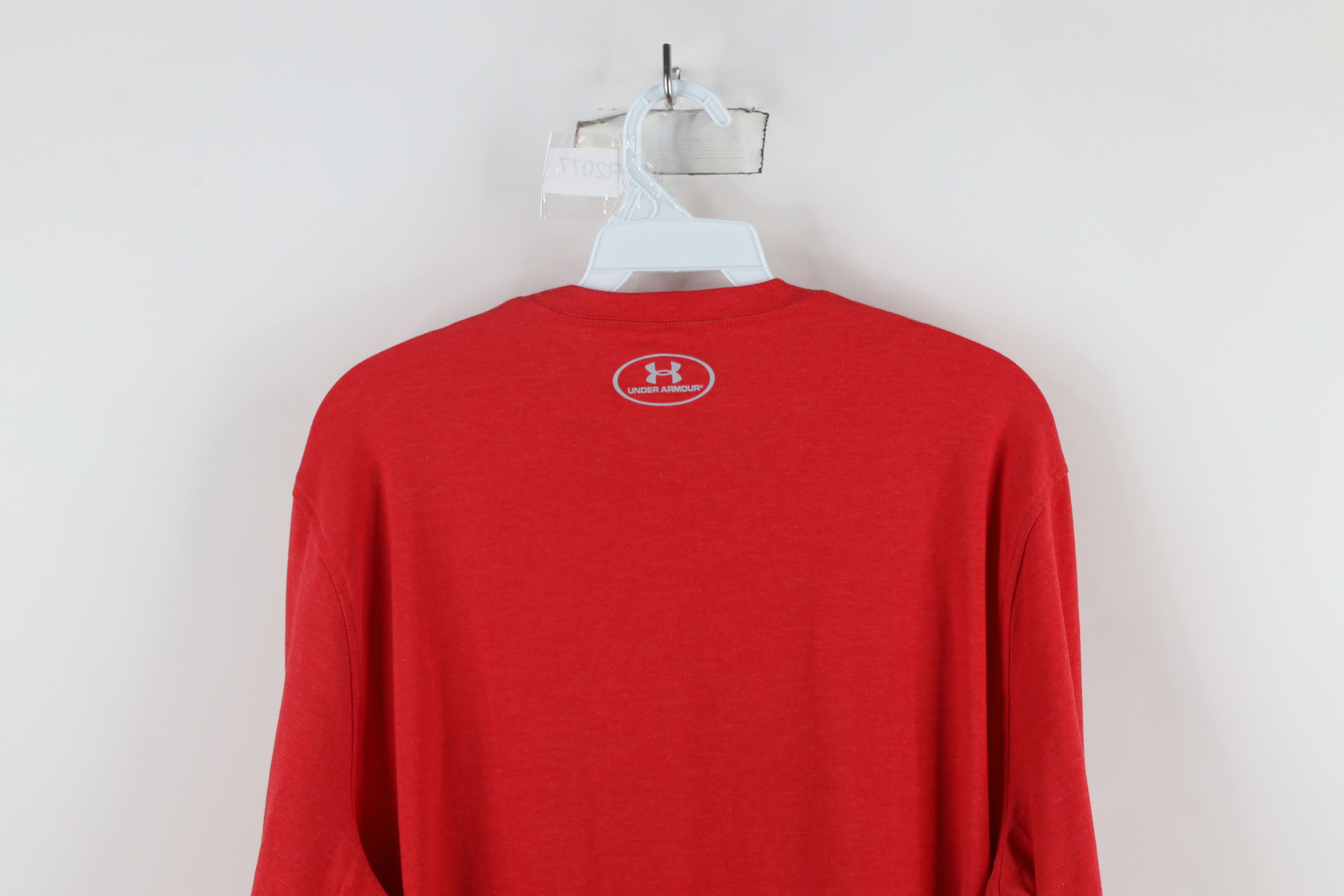 Under Armour × Vintage Under Armour Deer Antler Hunting Long Sleeve T-Shirt Red Size US XL / EU 56 / 4 - 11 Thumbnail