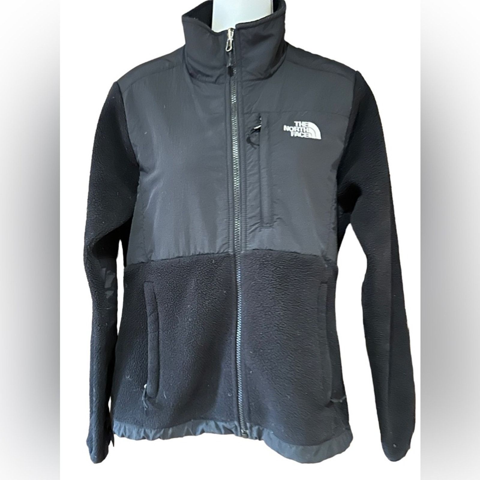 The North Face The North Face Polartec Womens Small Black Fleece Zip Jacket Size S / US 4 / IT 40 - 1 Thumbnail