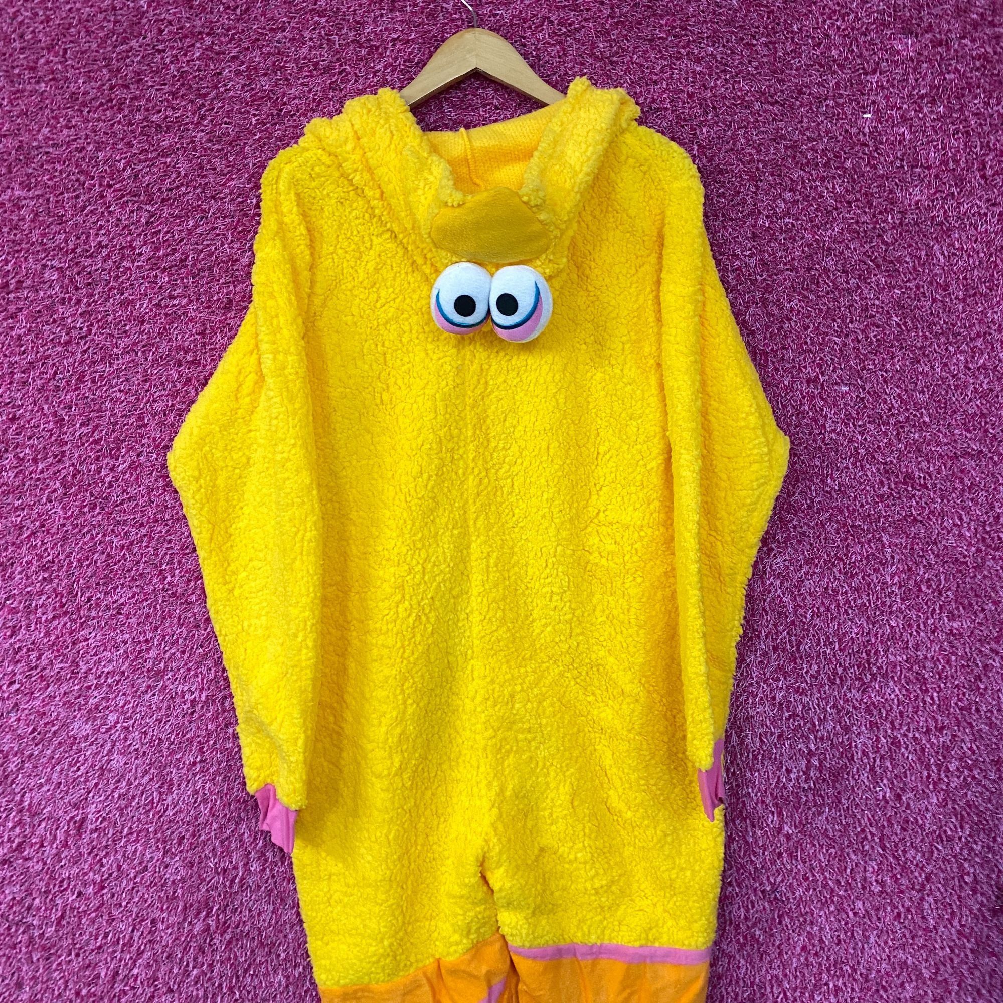 Other Sesame Street Big Bird Hooded Pajama Onesie S/M Size US M / EU 48-50 / 2 - 3 Thumbnail