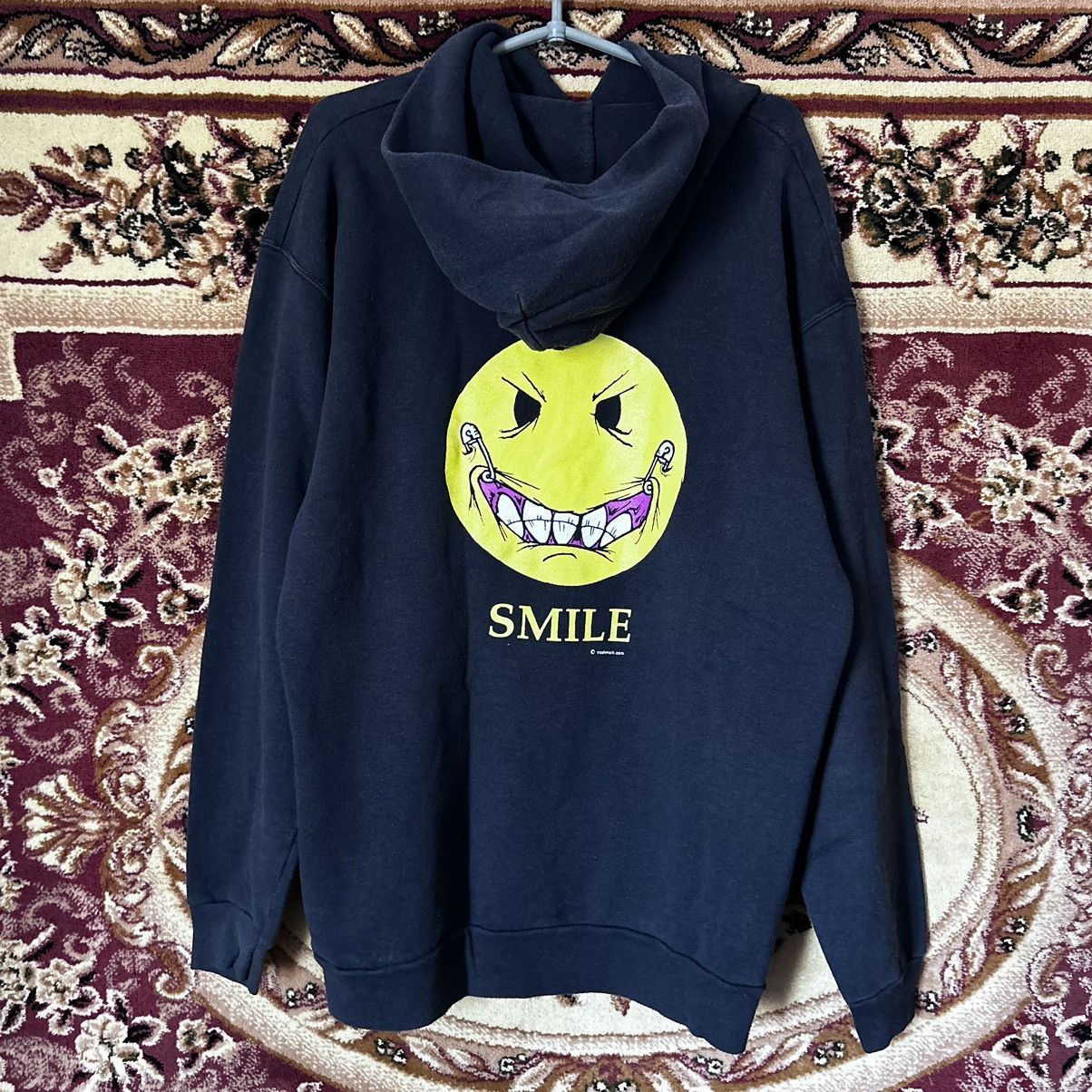 Band Tees 90s Vintage Lagwagon Smile Punk Rock Band Hoodie Sweatshirt Size US XL / EU 56 / 4 - 1 Thumbnail