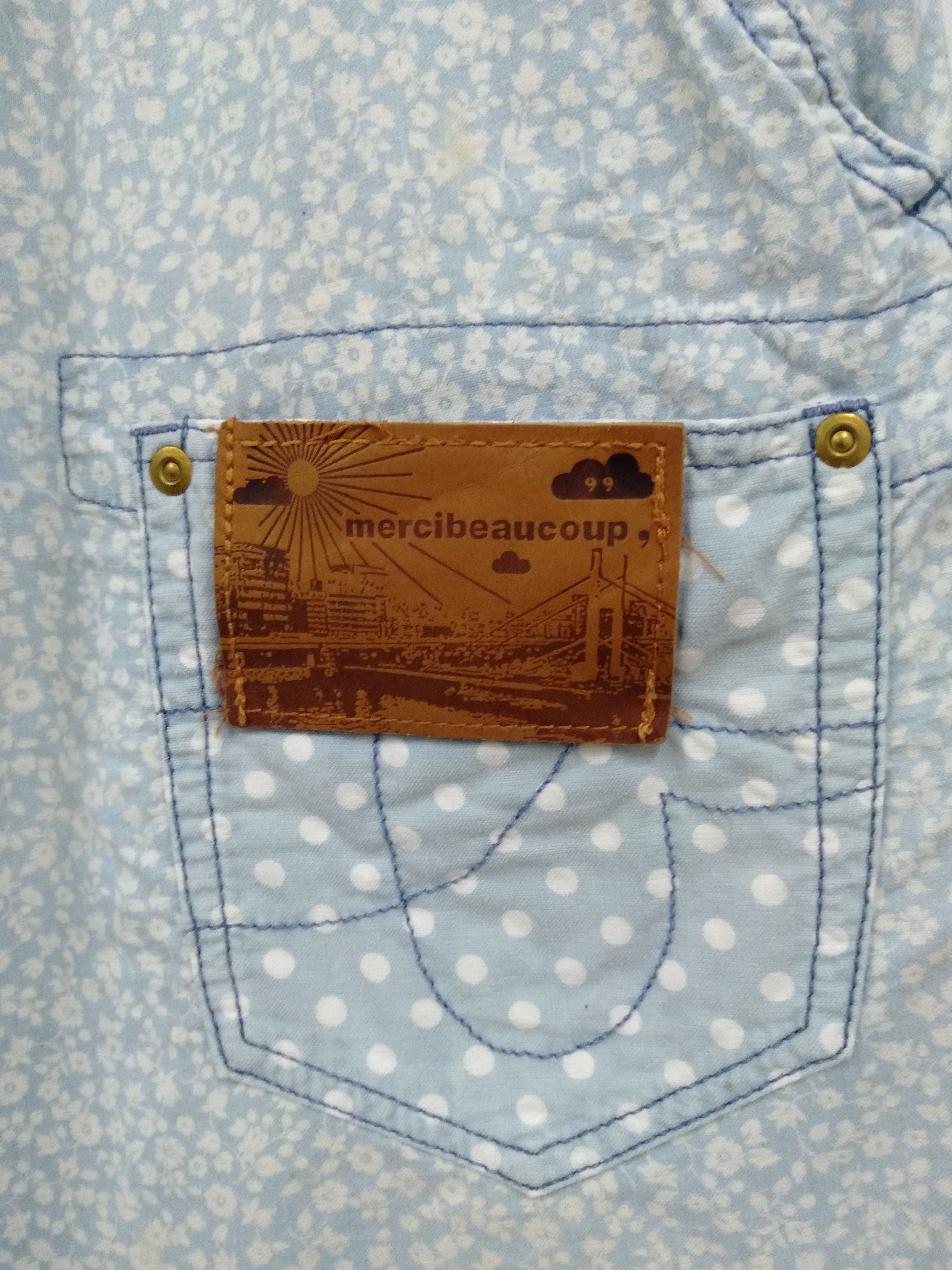 mercibeaucoup Mercibeaucoup Bandana pant issey miyake kapital inspired Size US 30 / EU 46 - 5 Thumbnail