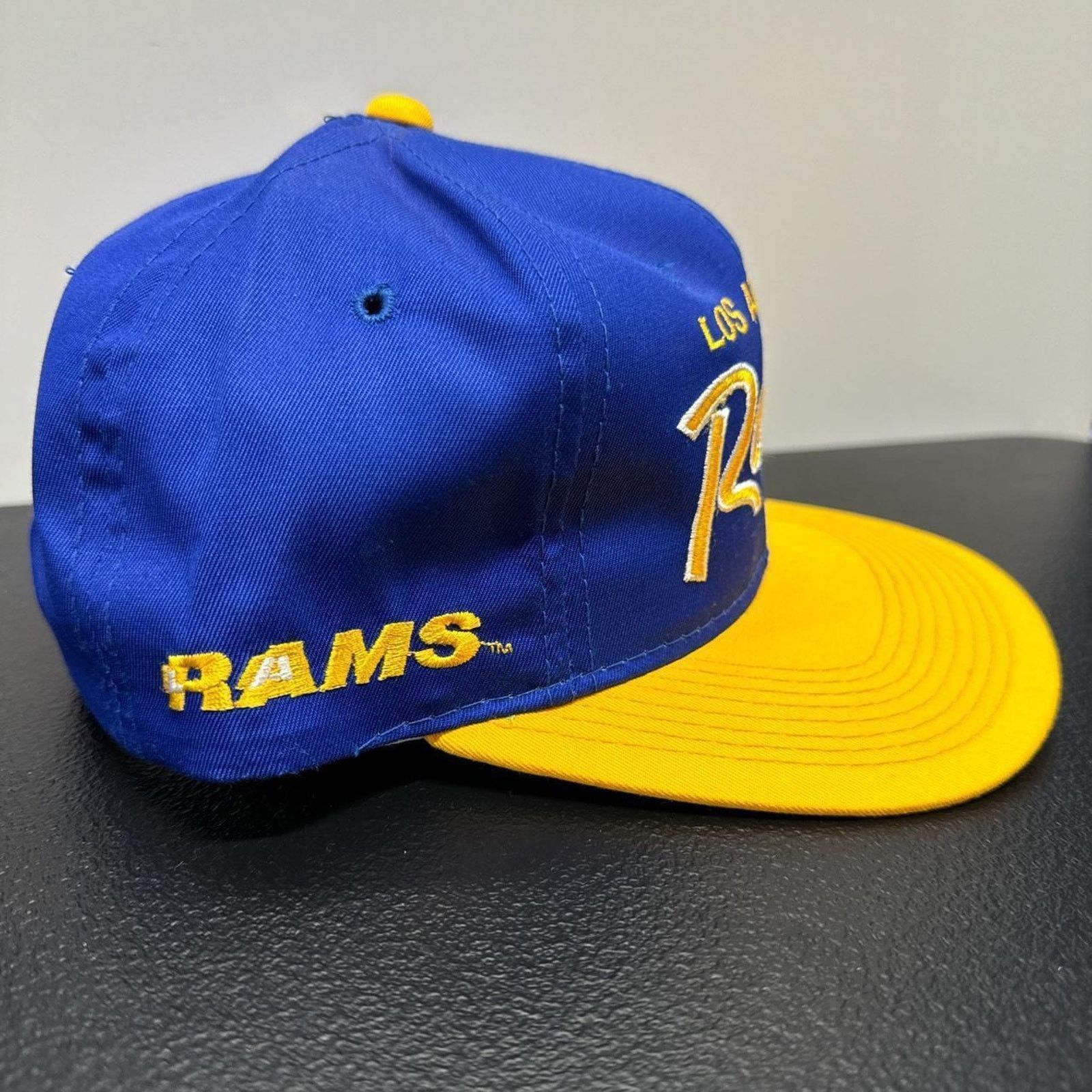 Vintage Sports Specialties Los Angeles Rams Vintage 90s SnapBack Hat Size ONE SIZE - 3 Thumbnail