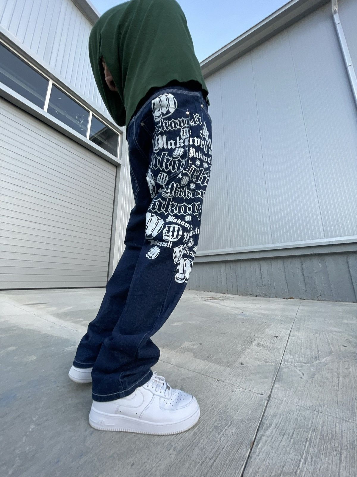 Makaveli × Vintage Vintage Makaveli jeans rap hip hop baggy jeans Size US 34 / EU 50 - 13 Thumbnail