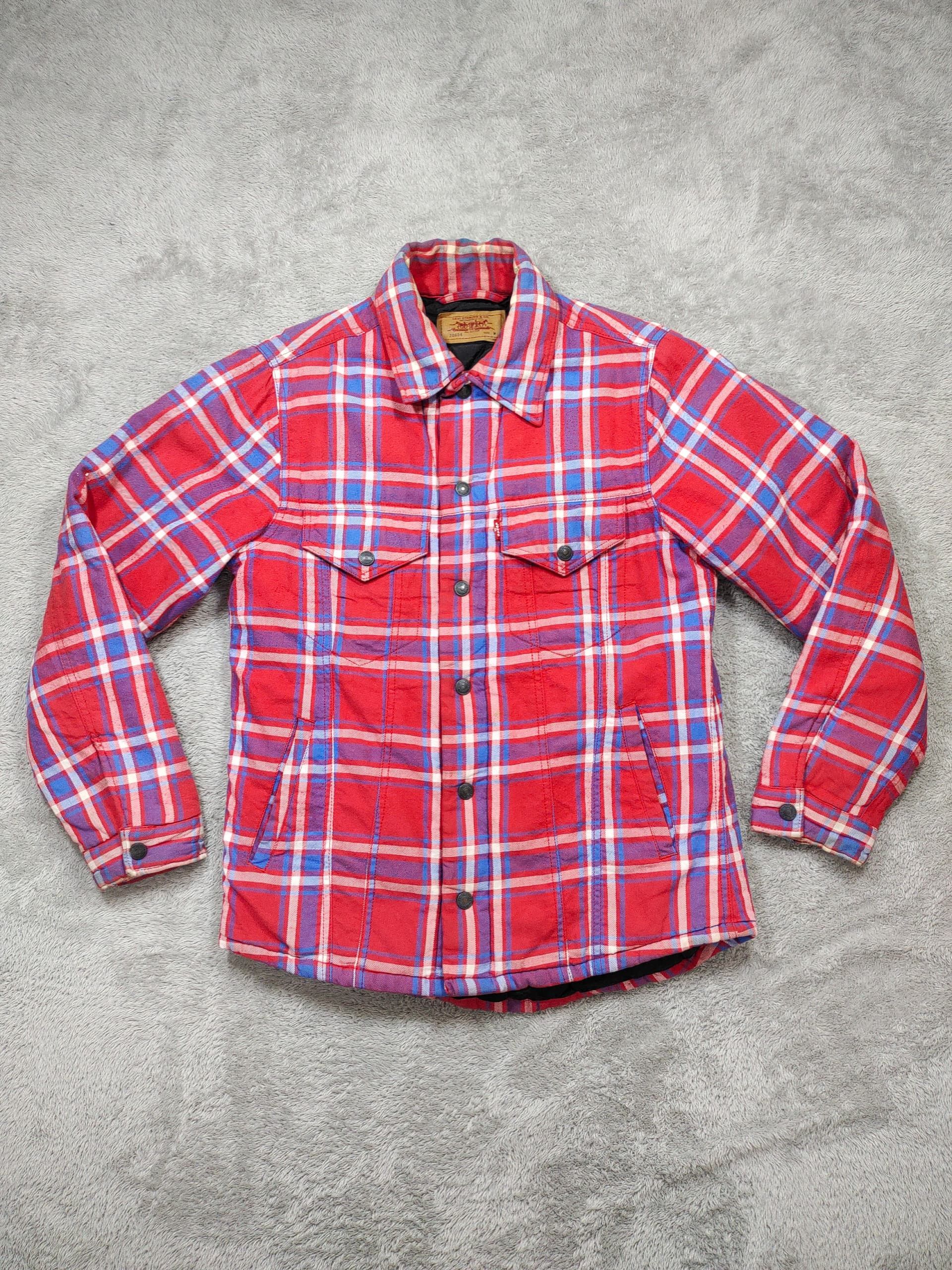 Levi's Vintage Clothing VINTAGE 70604 LEVIS FLANNEL CHECKED JACKET Size US M / EU 48-50 / 2 - 1 Thumbnail