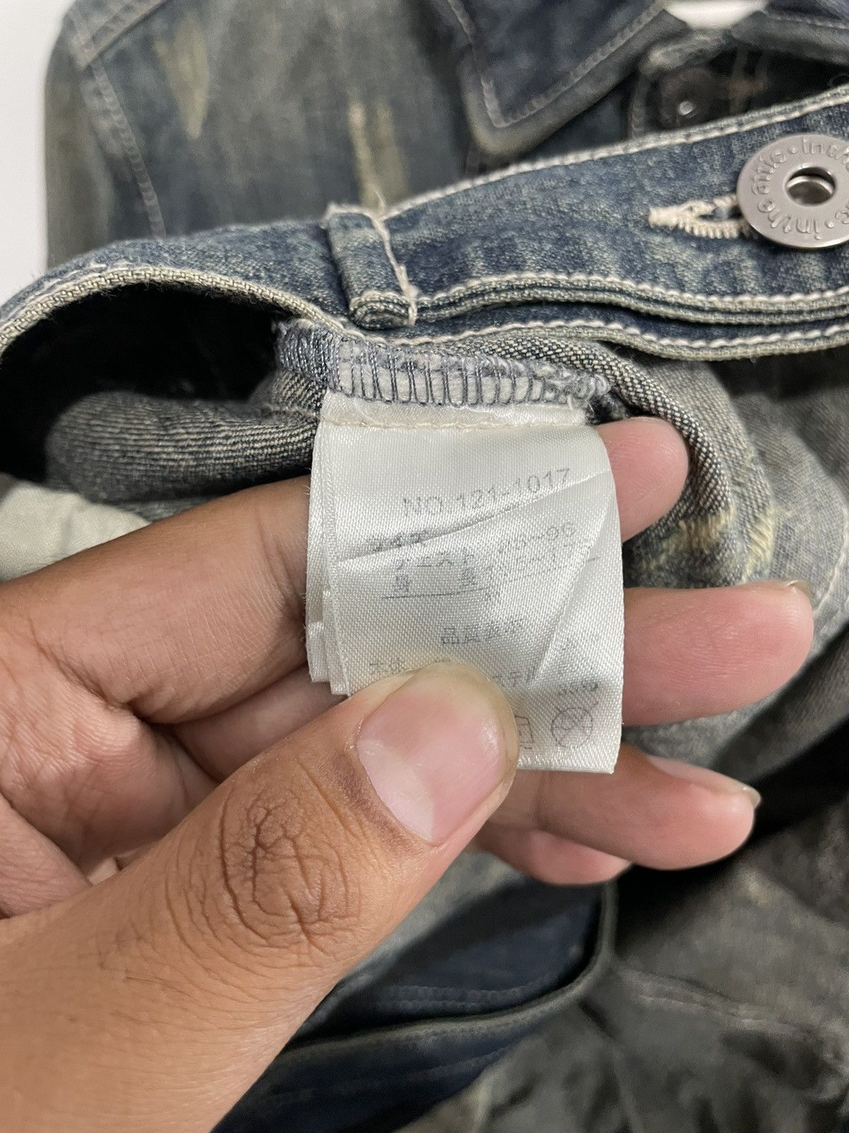 In The Attic 2000s in the attic japan bono denim jacket Y2k style Size US S / EU 44-46 / 1 - 7 Thumbnail