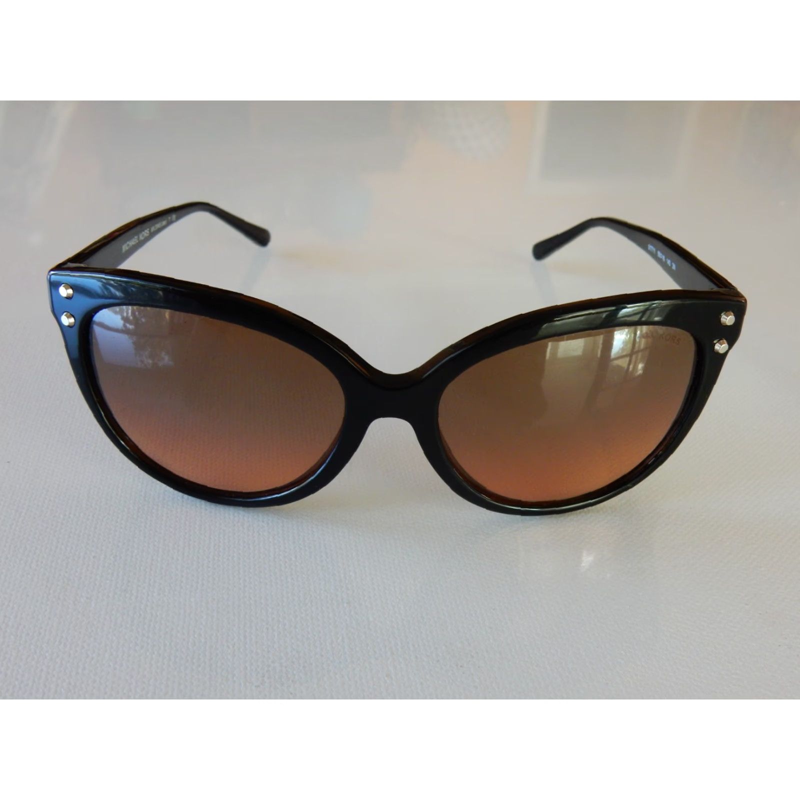 Michael Kors Michael Kors Women's Sunglasses 55mm Black Frame Small Scratches Size ONE SIZE - 2 Thumbnail