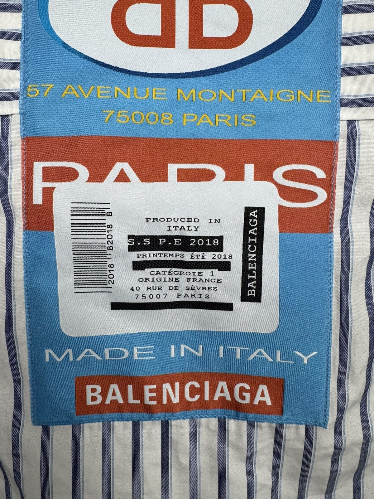Balenciaga Balenciaga Oversized Label Spring Summer Size XS / US 0-2 / IT 36-38 - 12 Thumbnail