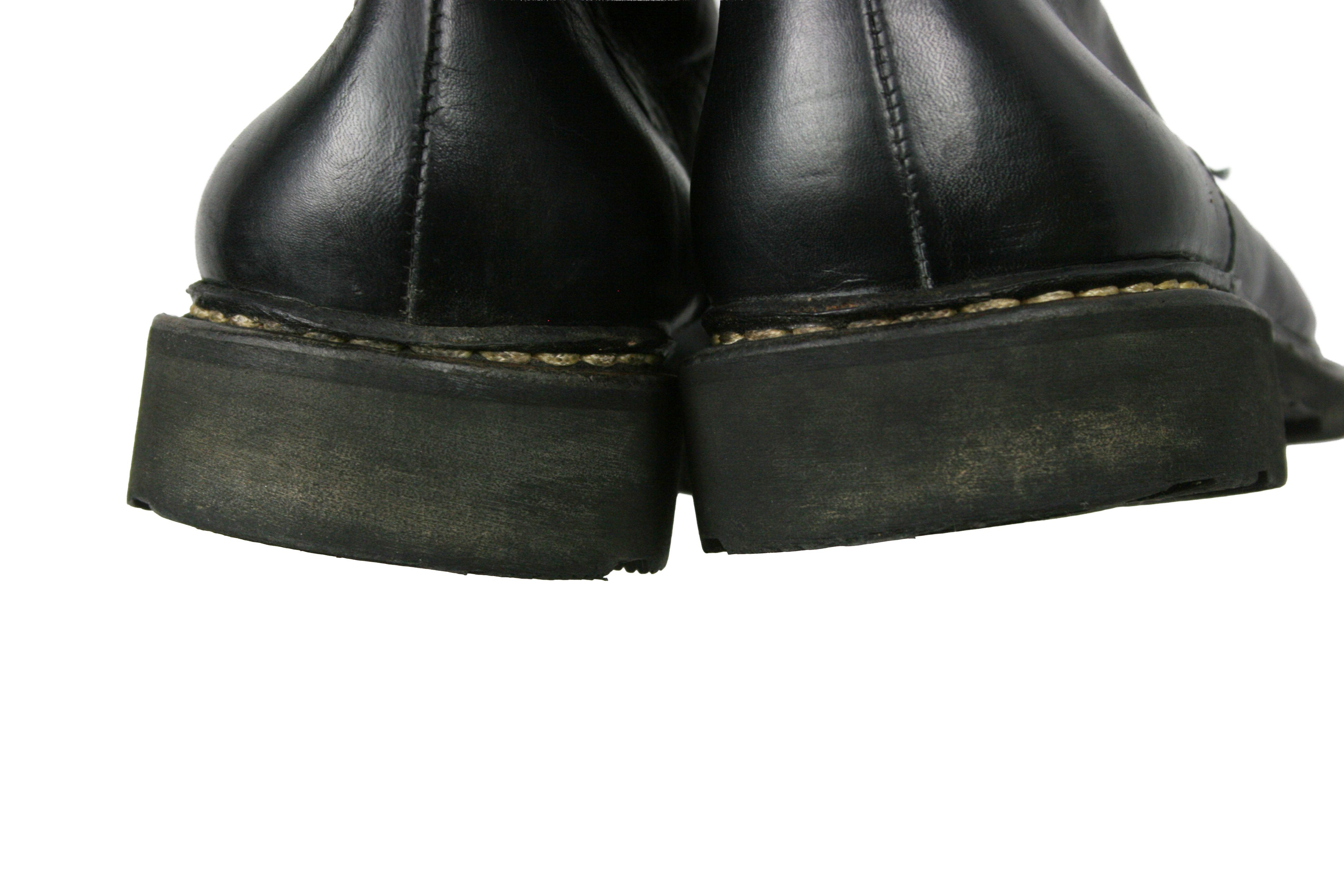 Paraboot Clamart Griff 2 Combat Derby Boots Made in France Size US 11.5 / EU 44-45 - 10 Thumbnail