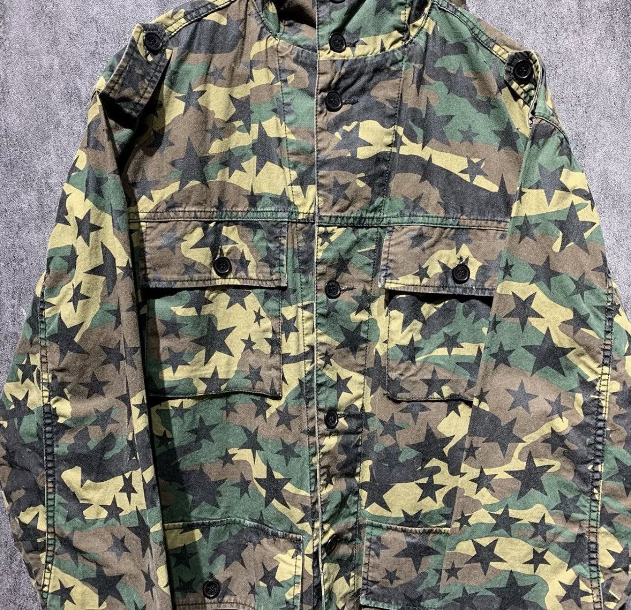 Yves Saint Laurent saint laurent Star camouflage jacket Size US S / EU 44-46 / 1 - 5 Thumbnail