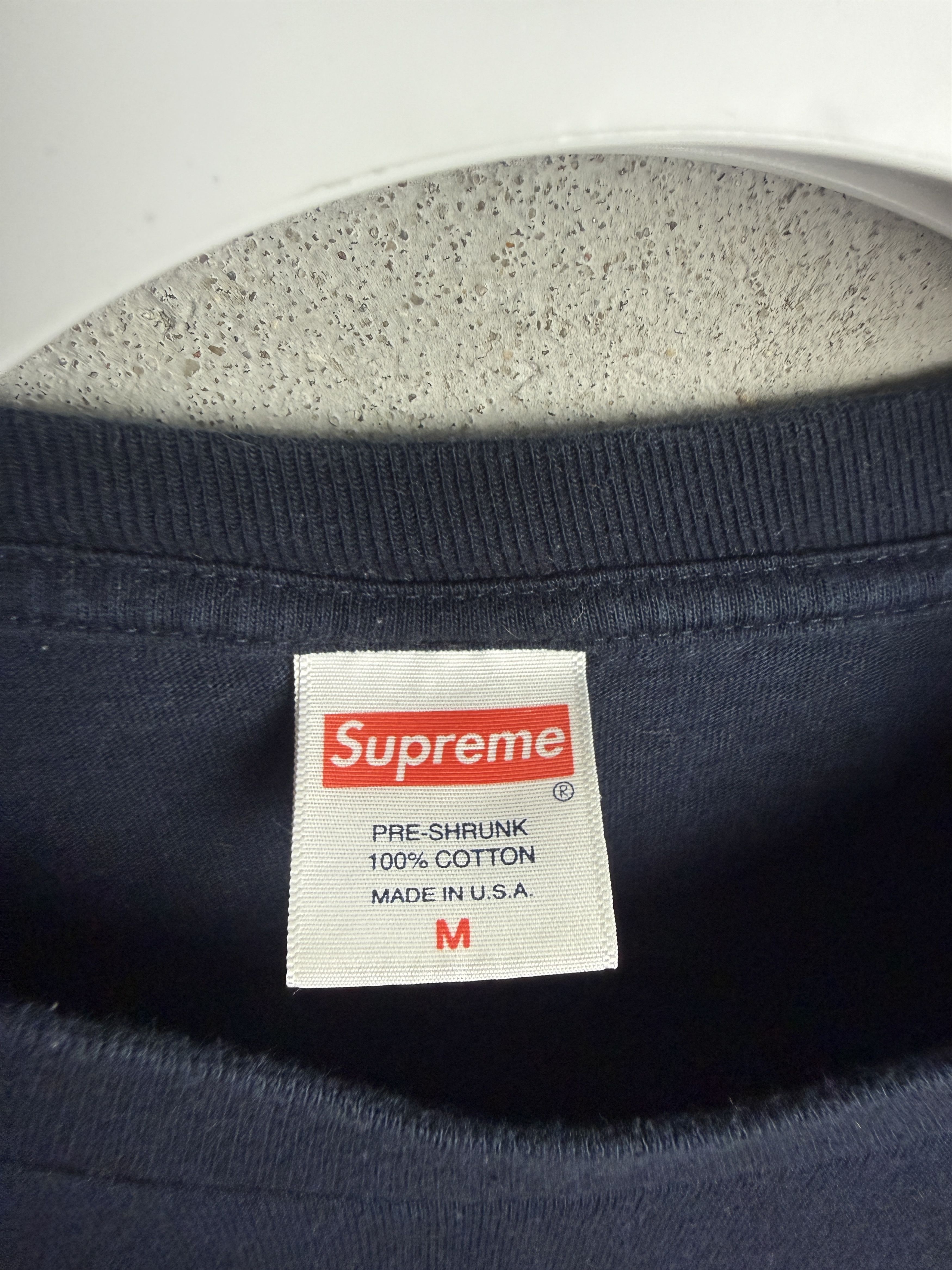 Supreme Supreme Ripple Oval long sleeve t-shirt tee skate rap Size US M / EU 48-50 / 2 - 3 Thumbnail