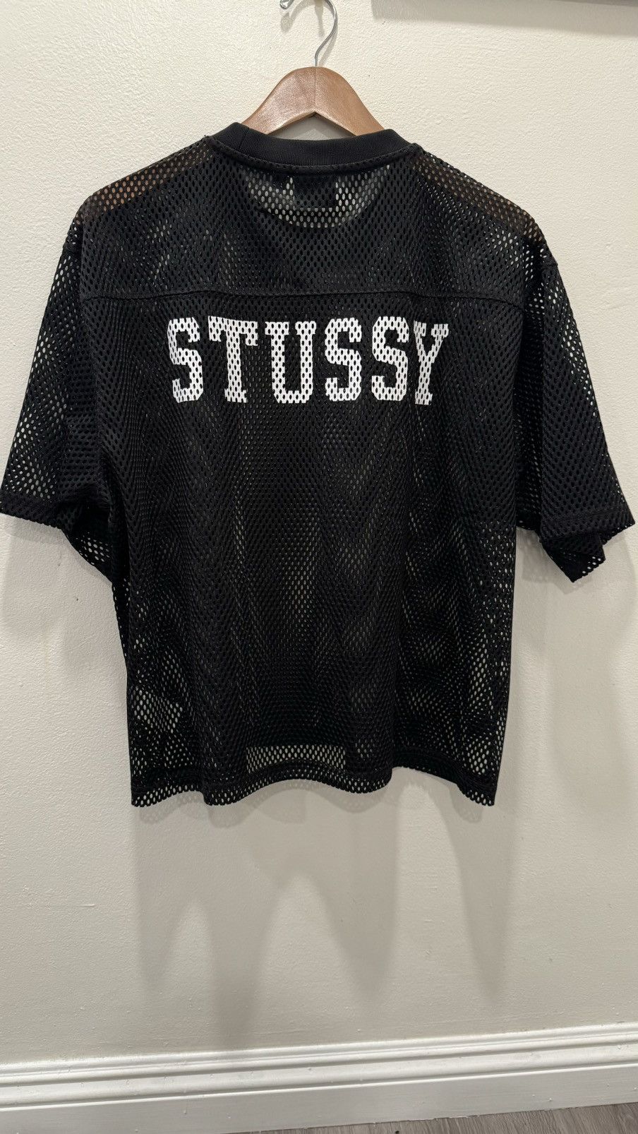 Stussy Team 80 Jersey Navy Men's - SS24 - US