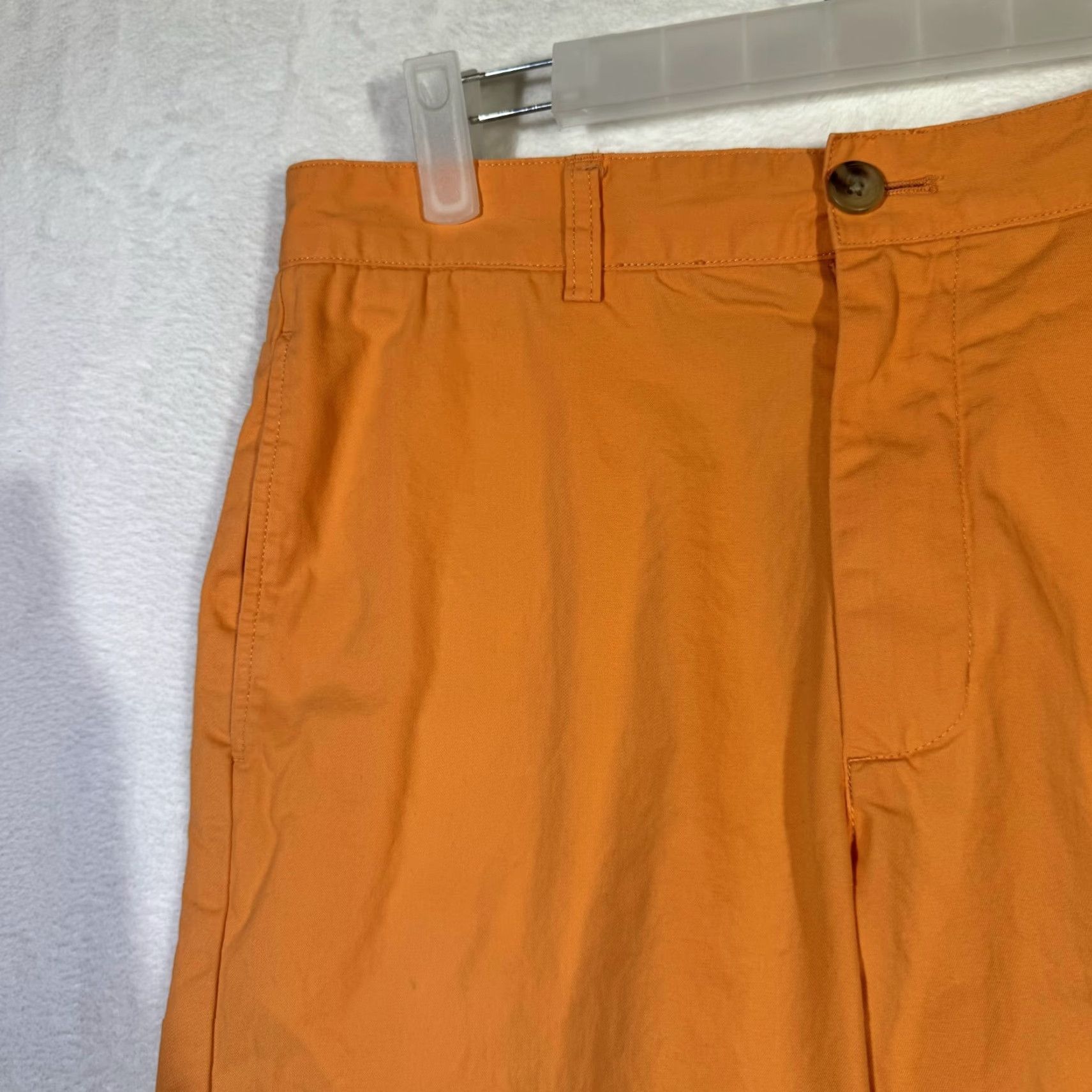 Vineyard Vines Vineyard Vines Men’s Club Shorts 30 Orange 100% Cotton Mid-Rise Chino Casual, Travel, Workwear Mens Size US 30 / EU 46 - 3 Thumbnail