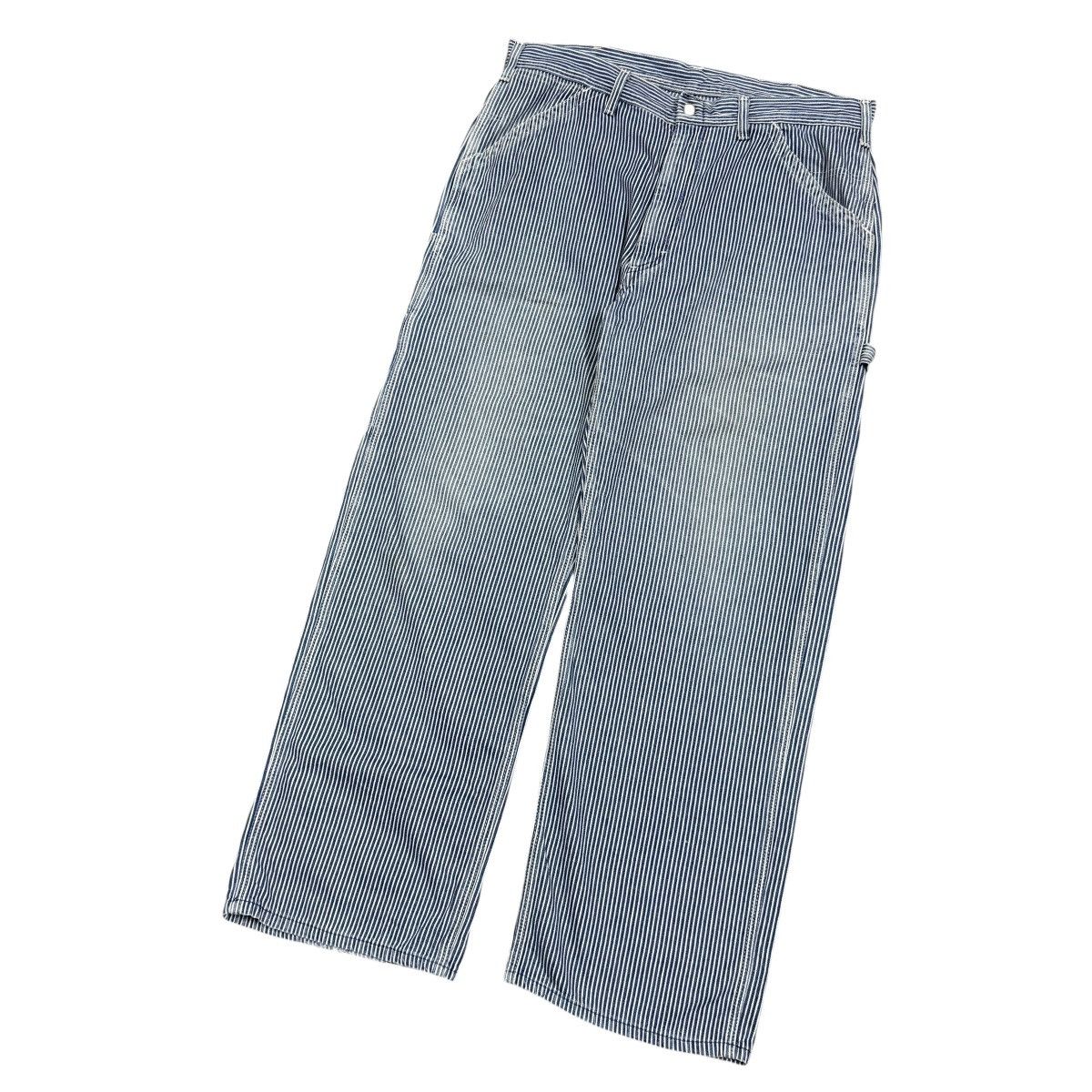 Lee Vtg🔥90’s Lee Hickory Men Workwear Carpenter Pants Size US 36 / EU 52 - 10 Thumbnail